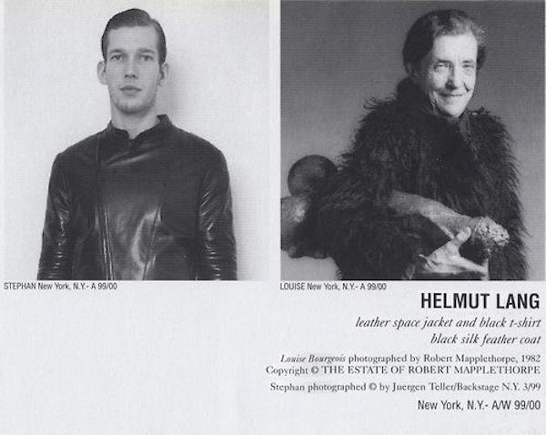 The best advertising companies of Helmut Lang until 2000 – Telegraph