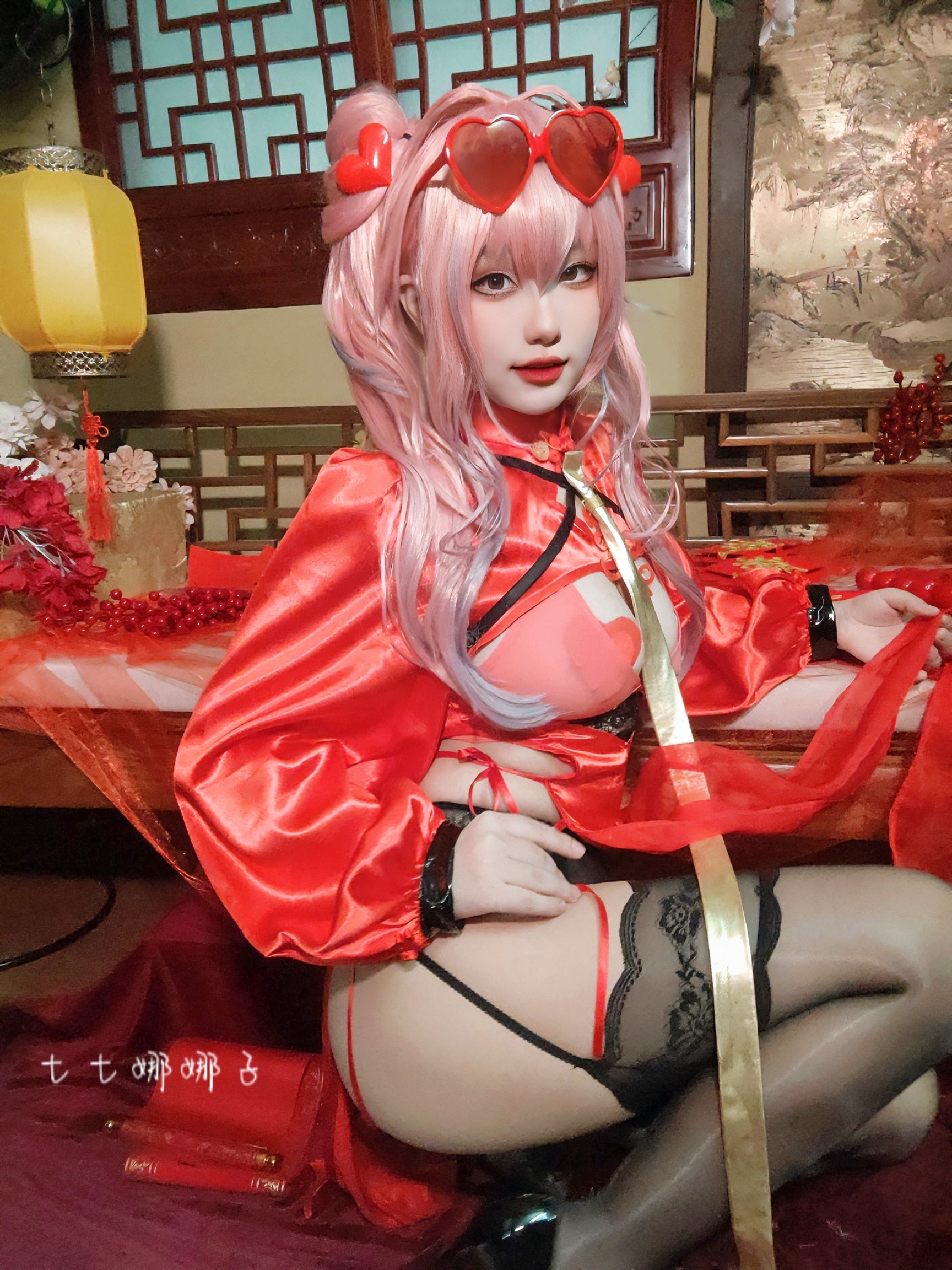 七七娜娜子 布莱默顿新春旗袍 [108P6V-770MB] 72
