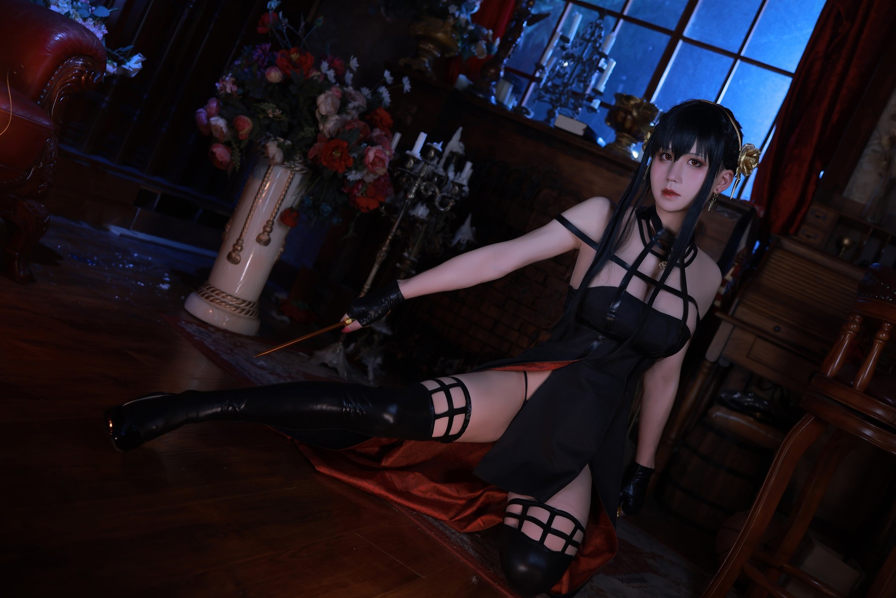 Cosplay 桜满三时 约尔礼服 36