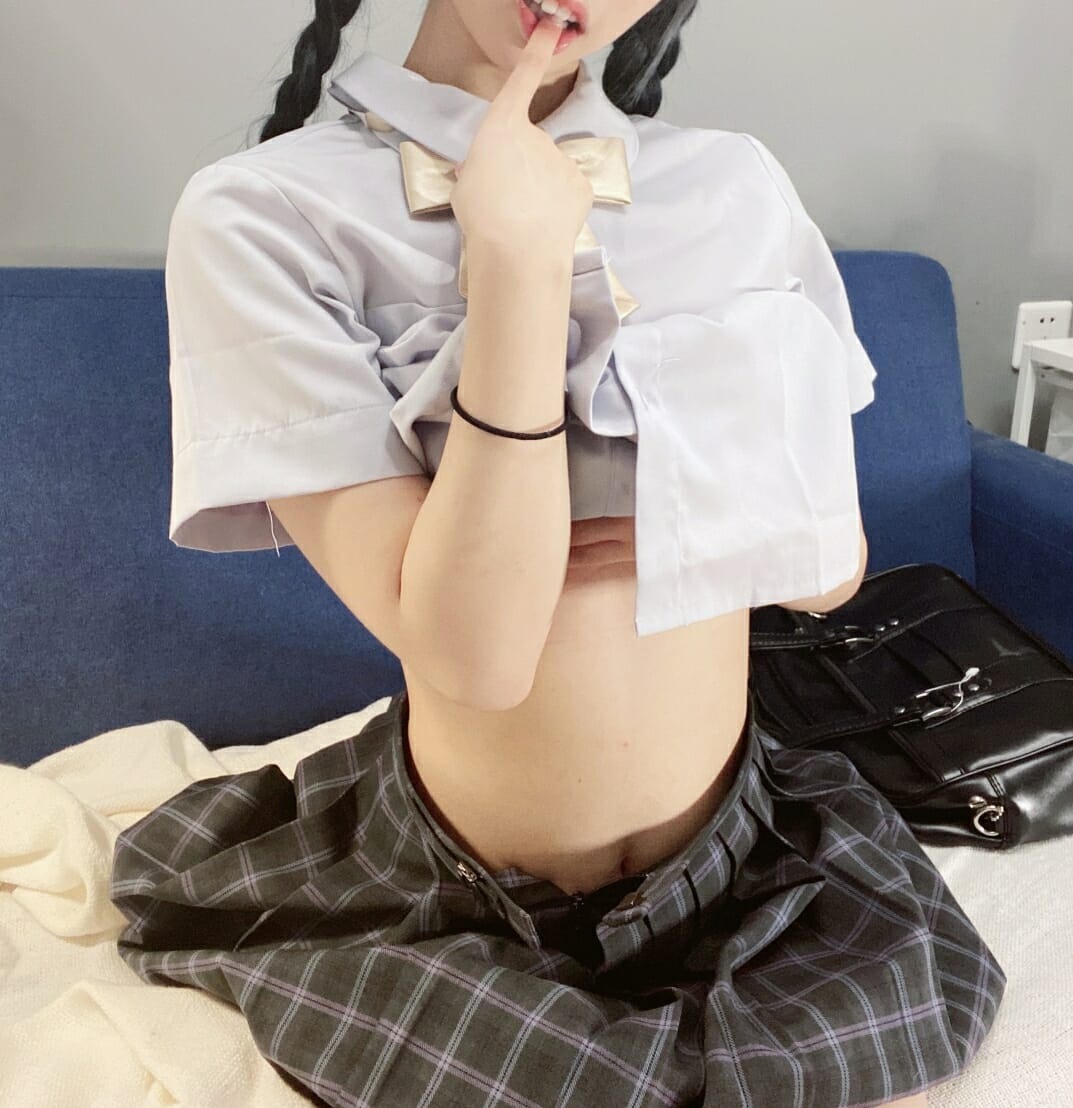 wink是可爱的wink-黑丝JK[60P] 22