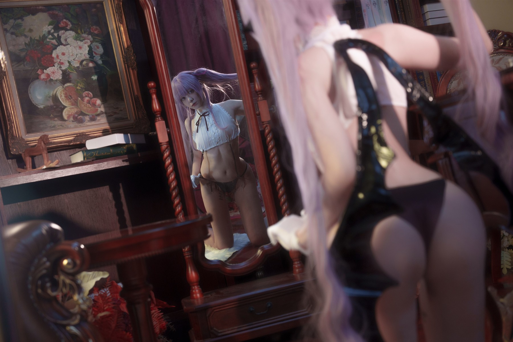 Cosplay 安食Ajiki 笨拙的小恶魔 24