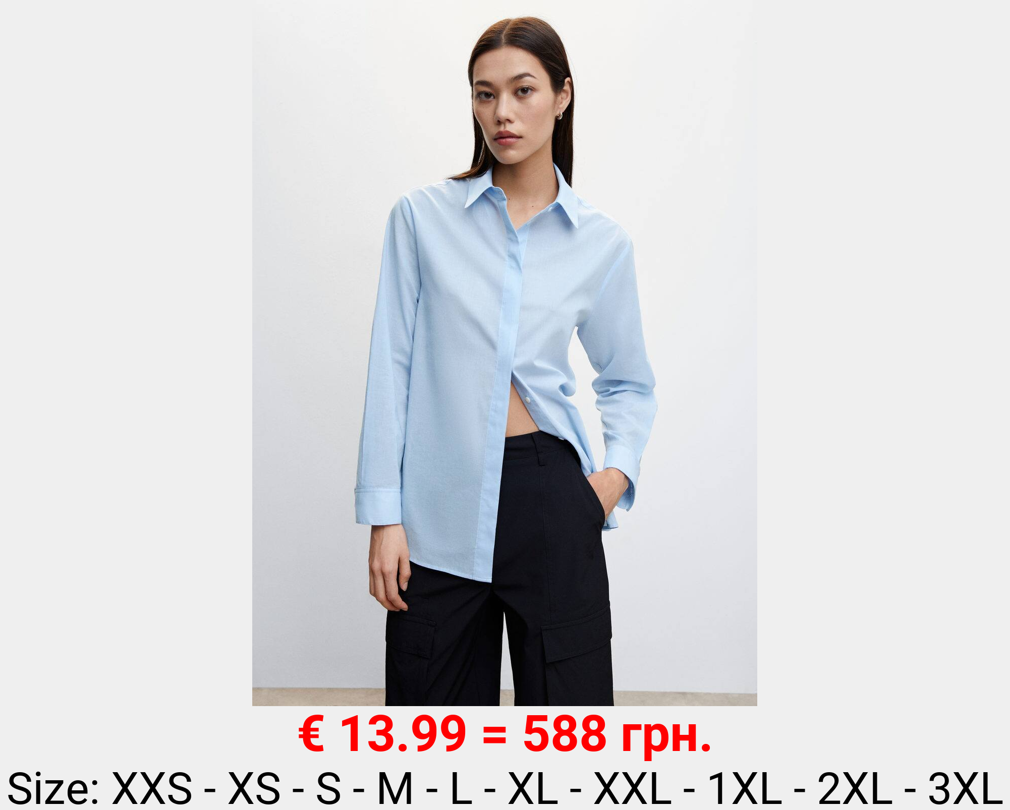 Camisa básica algodón