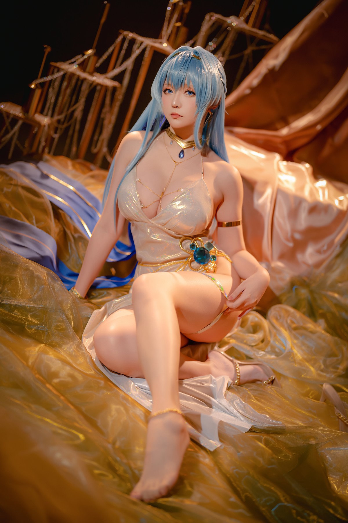 Cosplay 星之迟迟Hoshilily Nikke-海伦 18