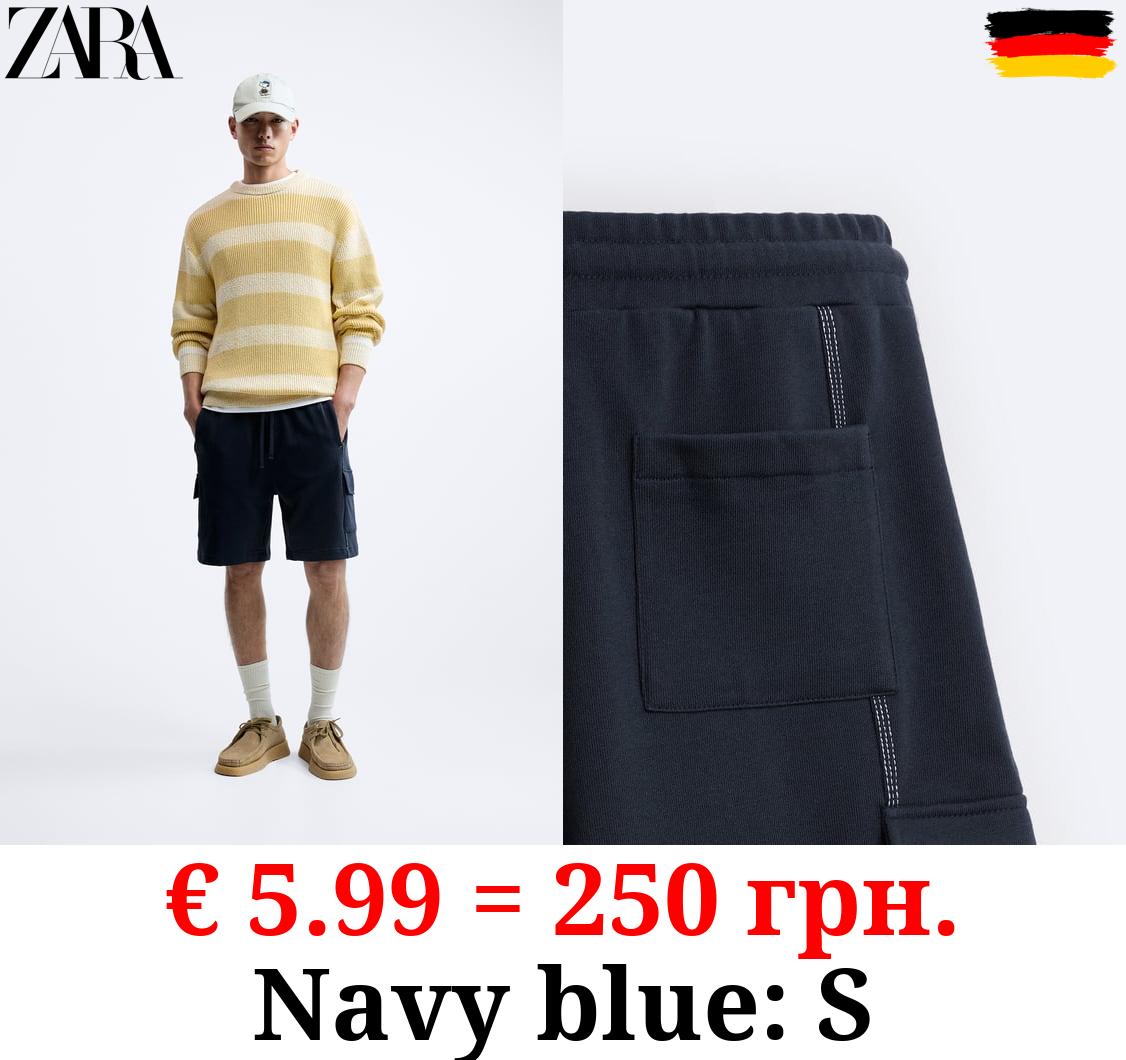 CARGO JOGGER BERMUDA SHORTS