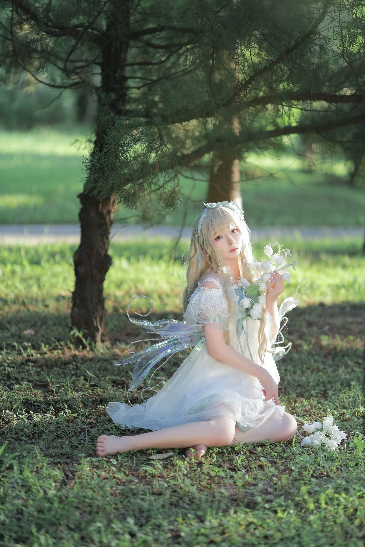 Cosplay 是三不是世w 林中精灵 8