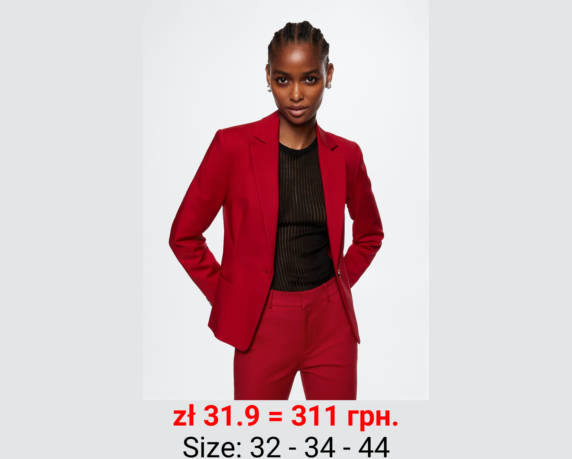 Pantalón pitillo traje