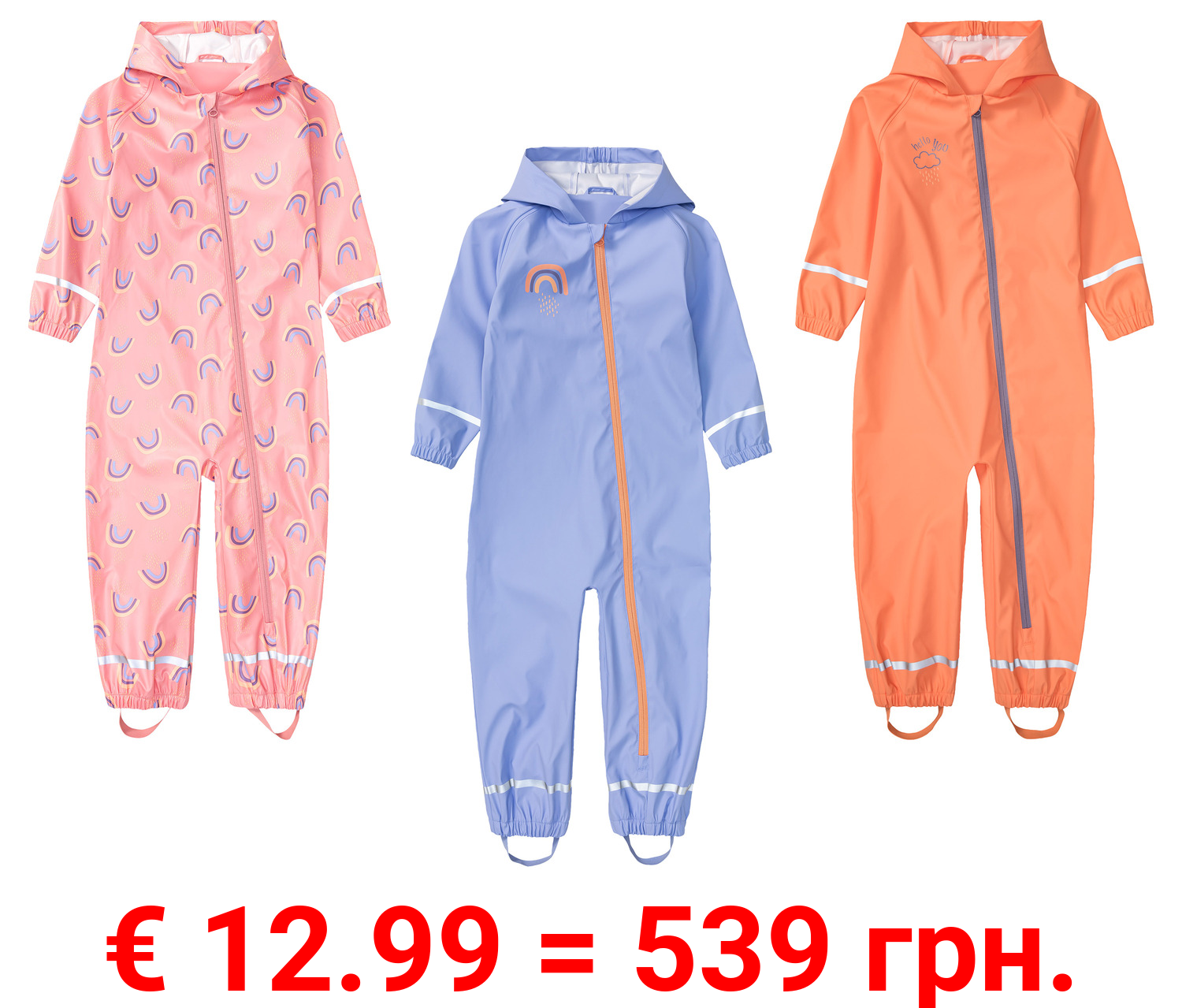 lupilu® Baby / Kleinkinder Matsch- und -Buddel-Overall mit Gummisteg