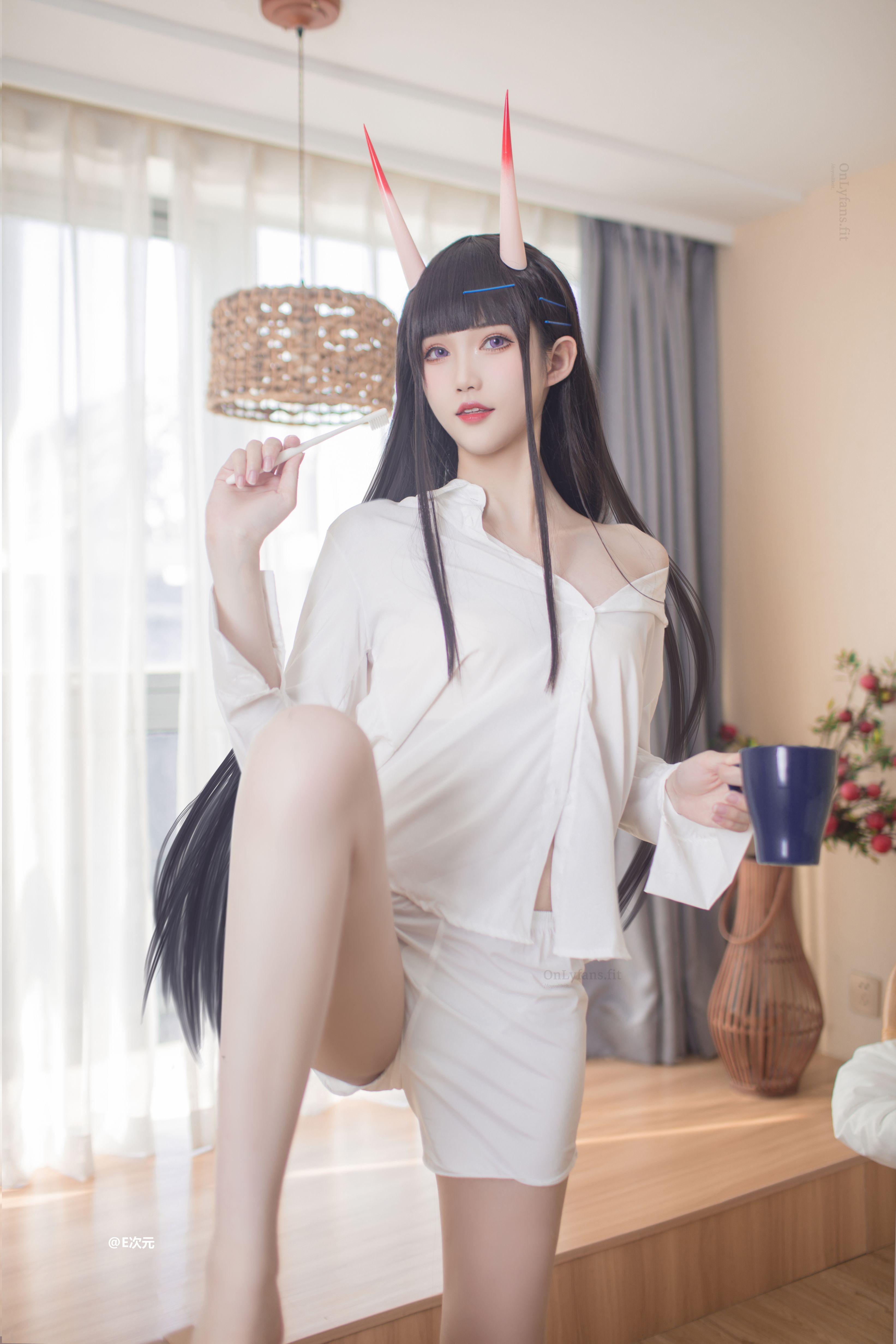 花兮_honoka - NO.03 能代 宁静的六叠间 [18P-382MB] 3