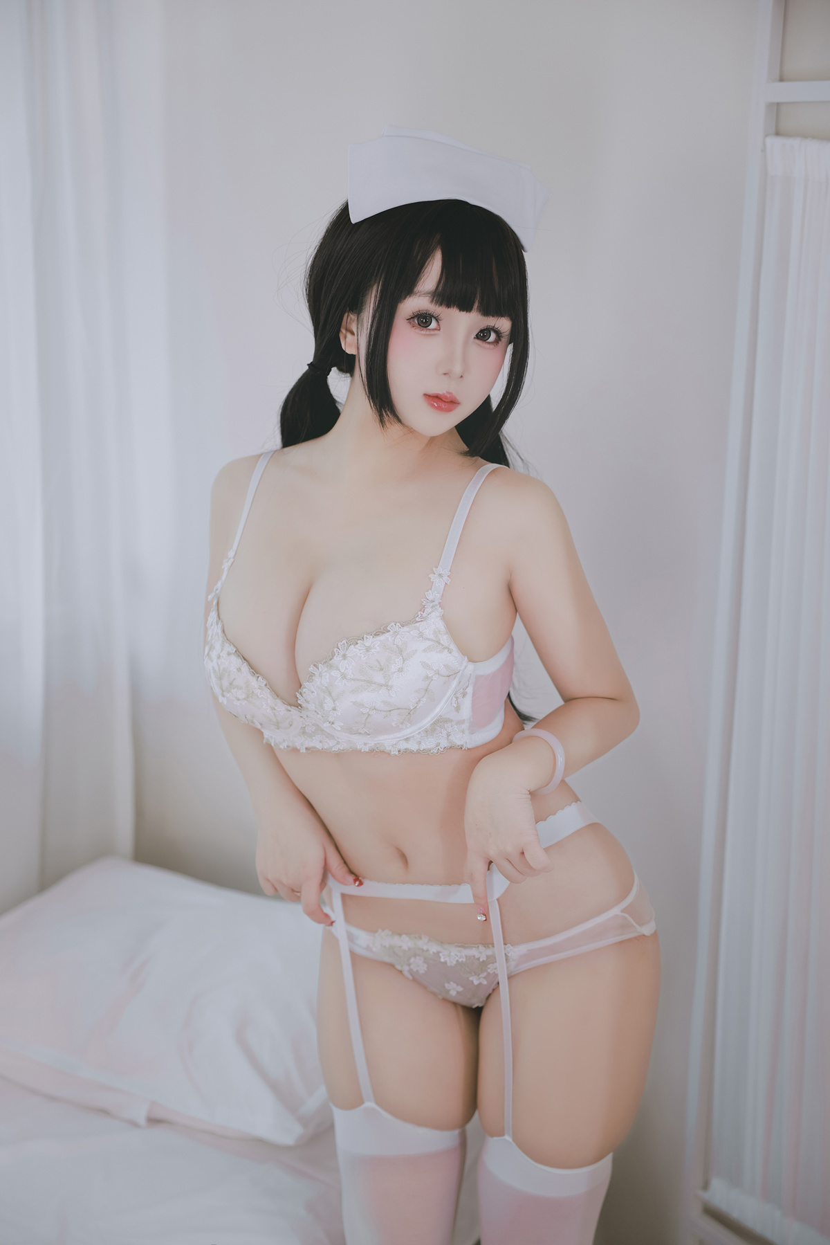 Cosplay Rinaijiao日奈娇 诊所护士 Set.01 18
