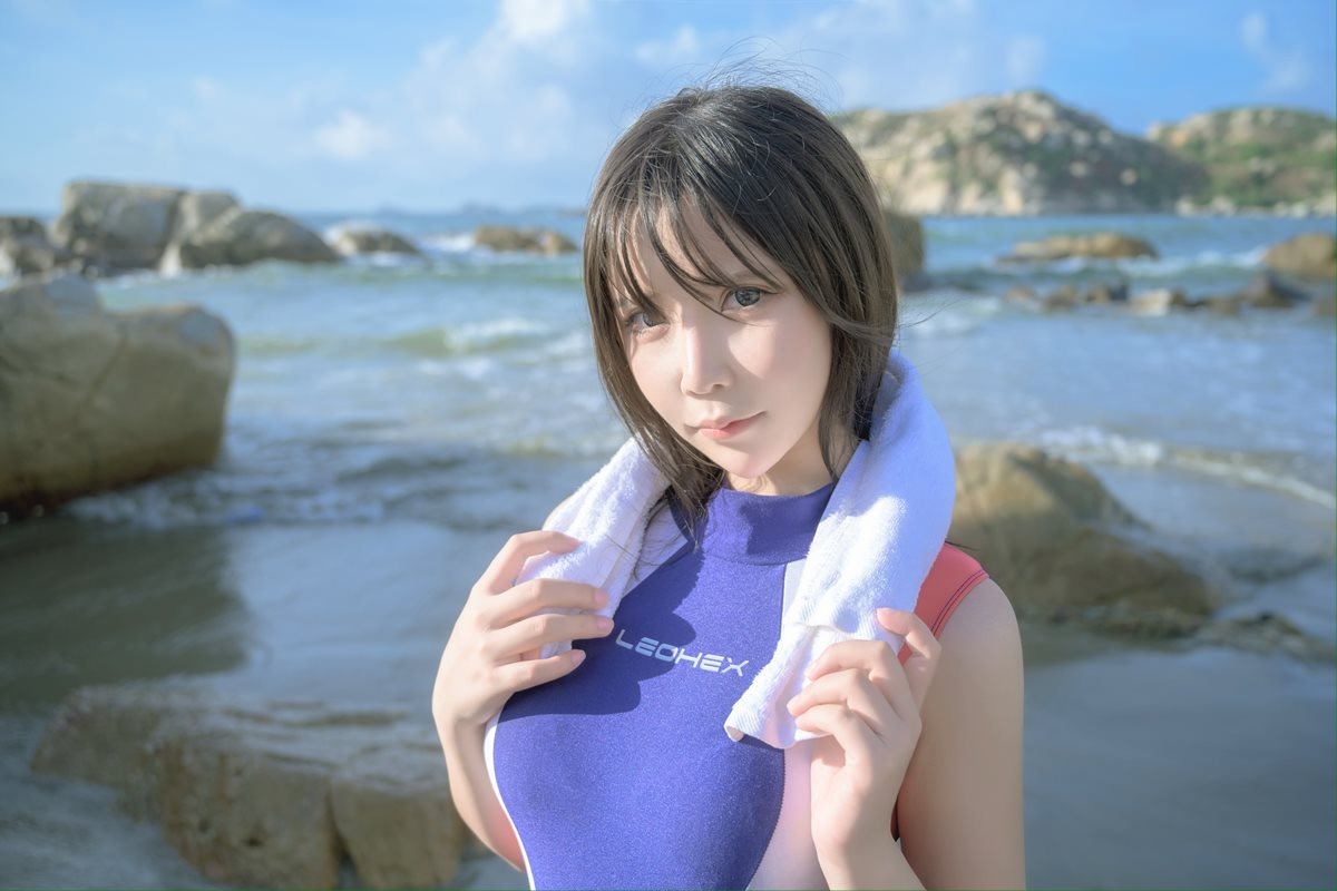 [Cos]抖娘利世 - 竞技泳衣[60P+3V] 33