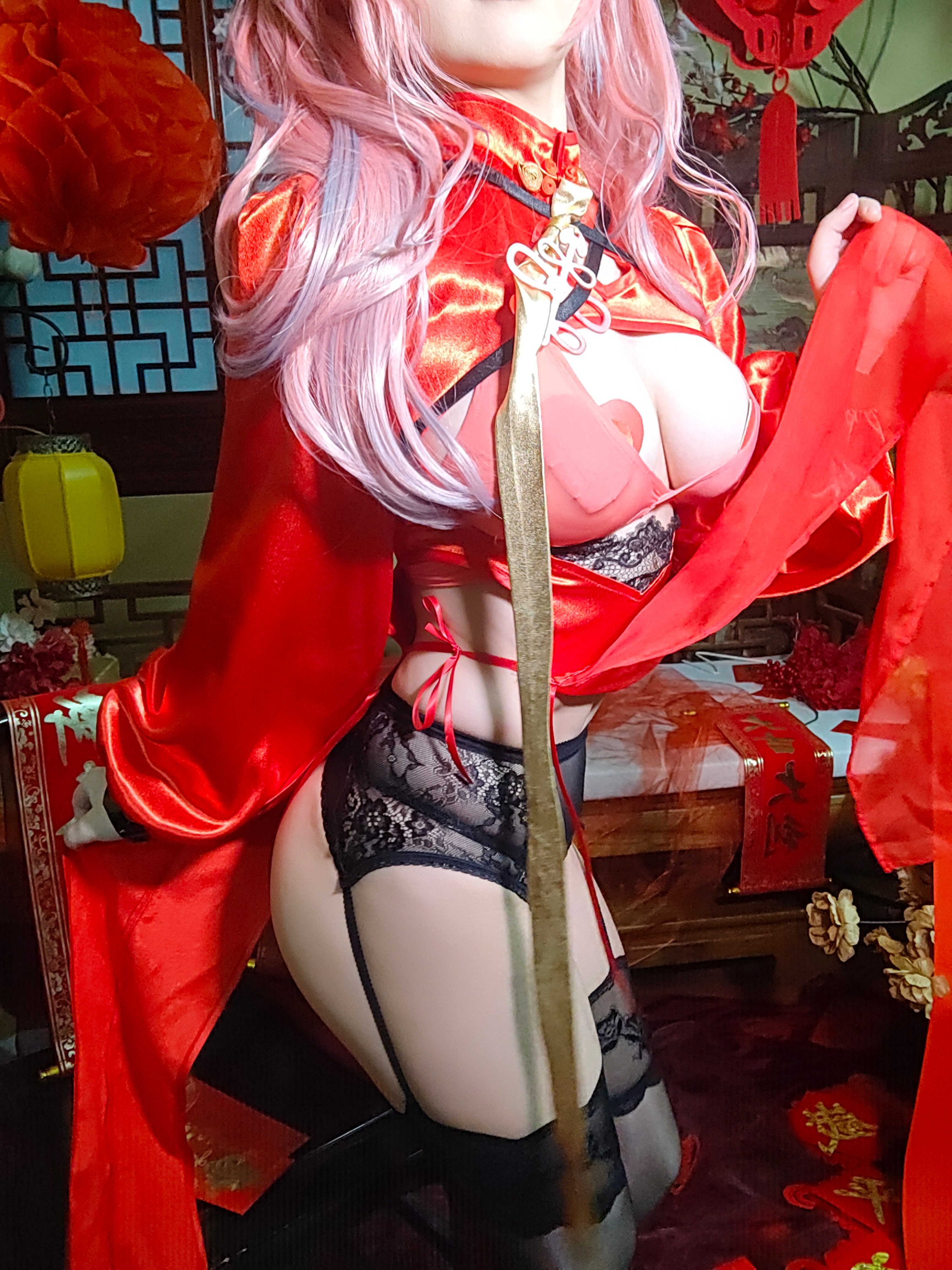 七七娜娜子 布莱默顿新春旗袍 [108P6V-770MB] 64