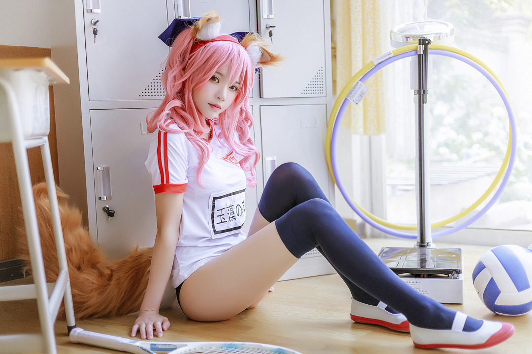 [桜桃喵] 玉藻前体操服 Tamamo no Mae 31