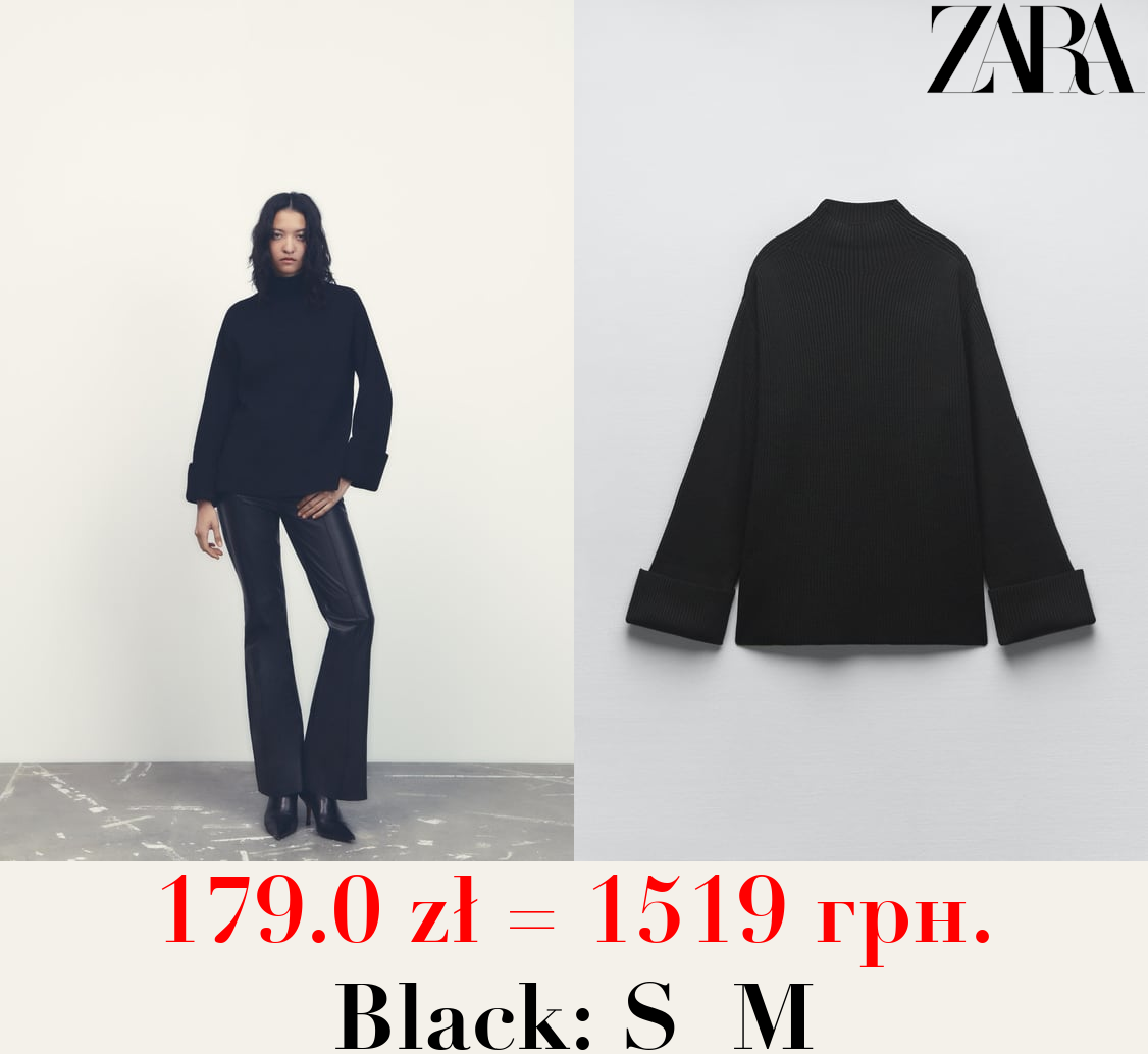 OVERSIZED KNIT SWEATER