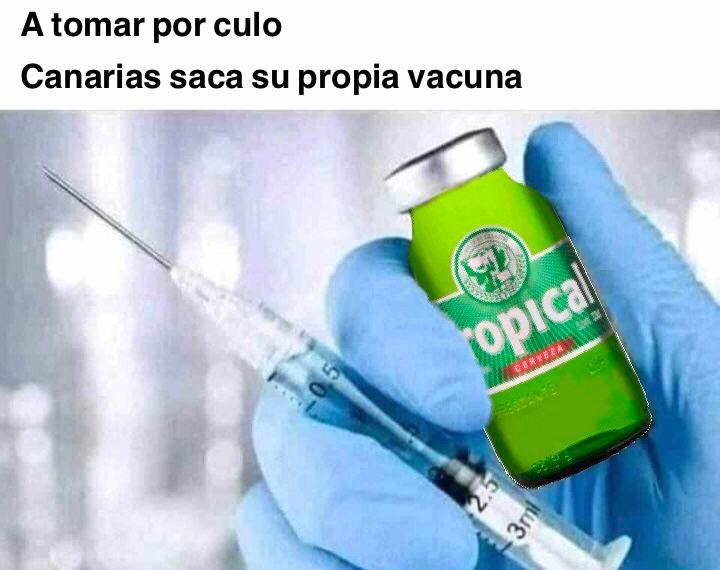La vacuna hecha en Canarias