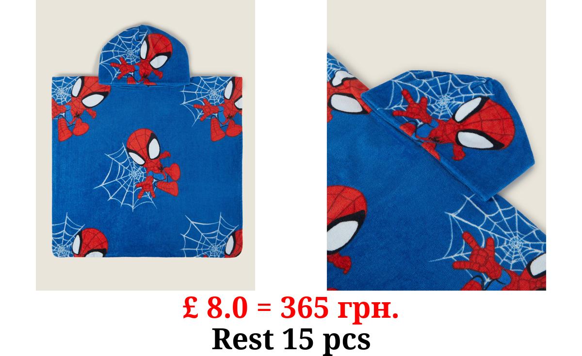 Marvel Spider-Man Poncho Towel
