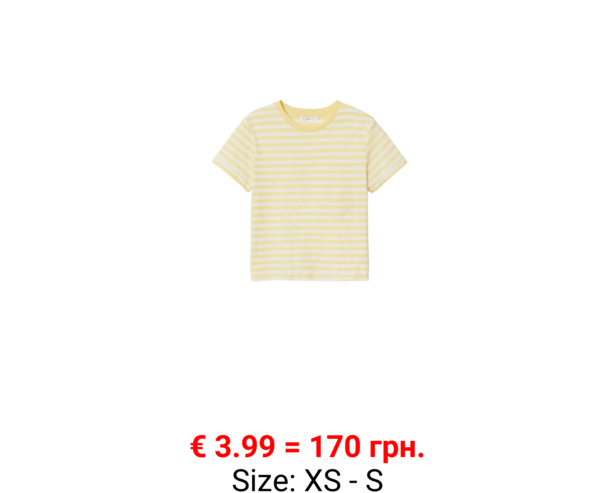 Camiseta algodón rayas