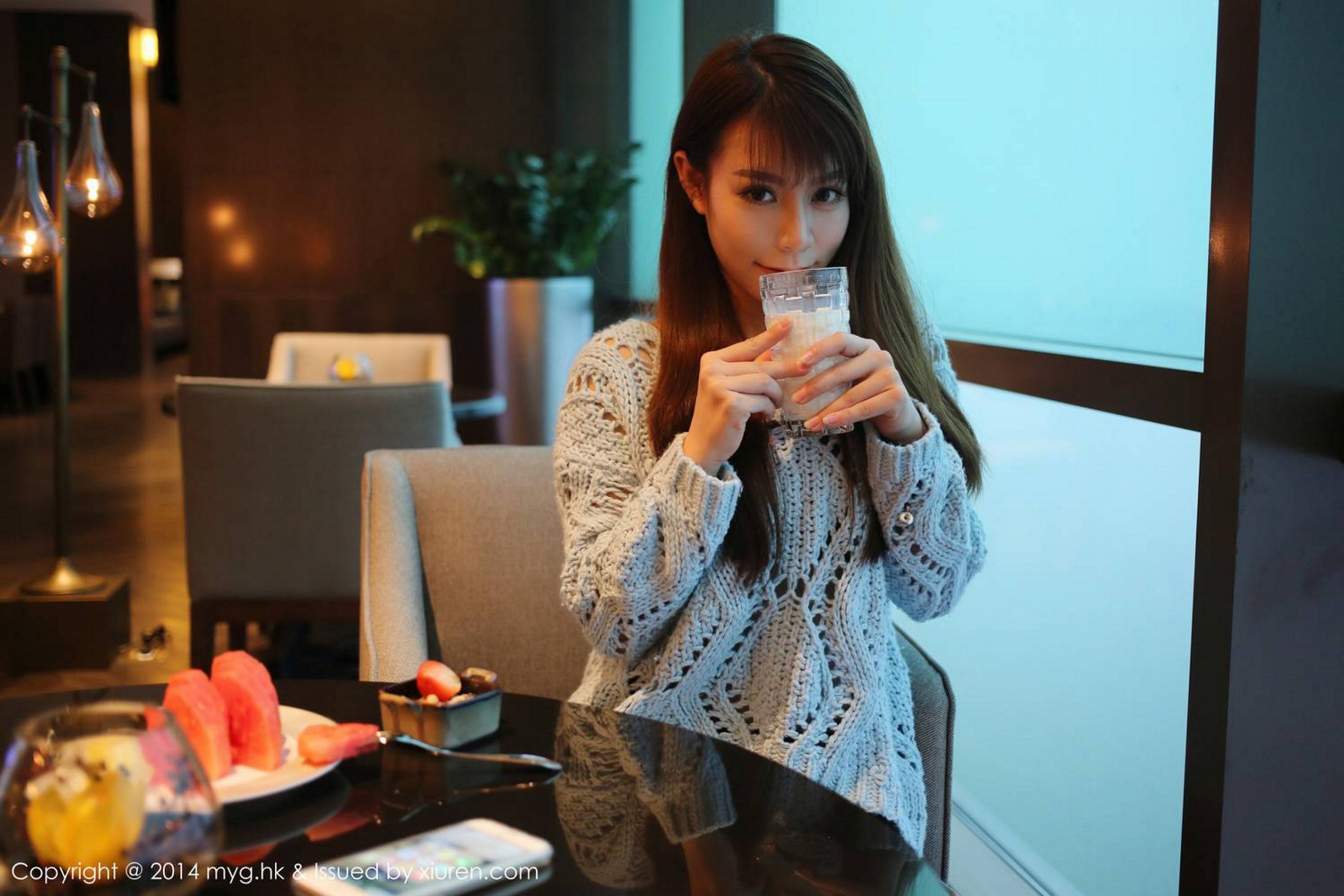 vetiver嘉宝贝儿《性感睡衣+黑丝翘臀系列》_[美媛馆MyGirl]_Vol.081-写真图集共32P 6