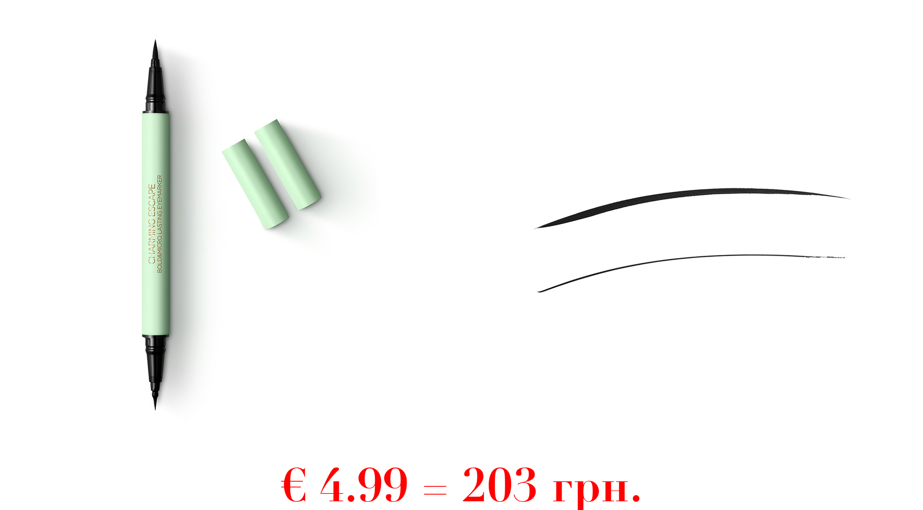 charming escape bold & micro lasting eyeliner