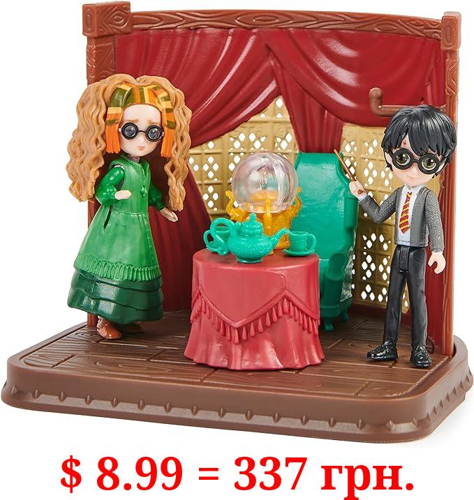 Wizarding World Harry Potter, Magical Minis Hogwarts Divination Classroom, 2 Exclusive Figures and 6 Accessories, Kids Toys for Ages 6 and up