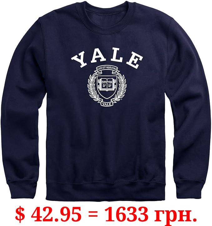 Barnesmith Crewneck Sweatshirt for College, Classic Logo, Charcoal Grey, Adult Unisex