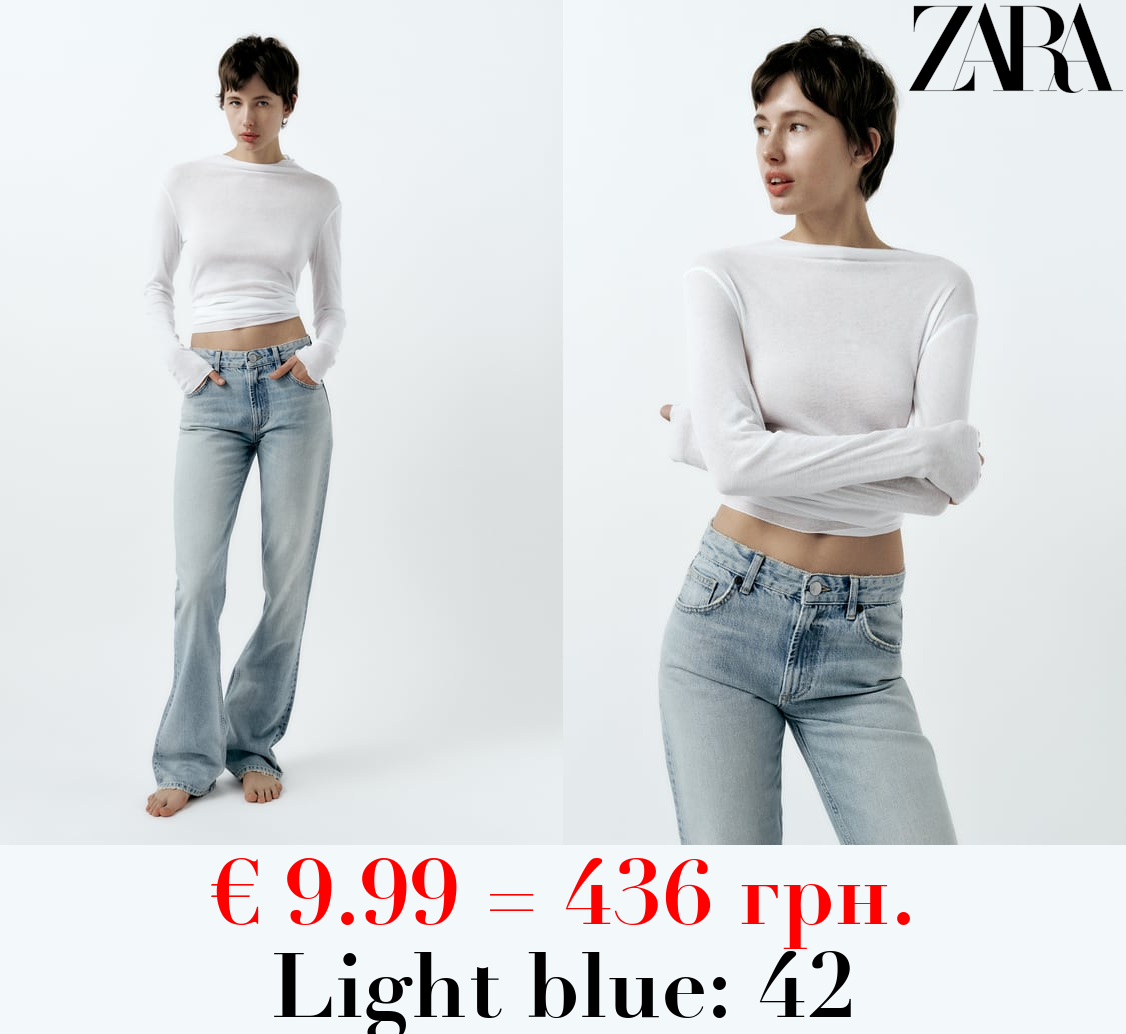 TRF BOOTCUT MID-RISE JEANS