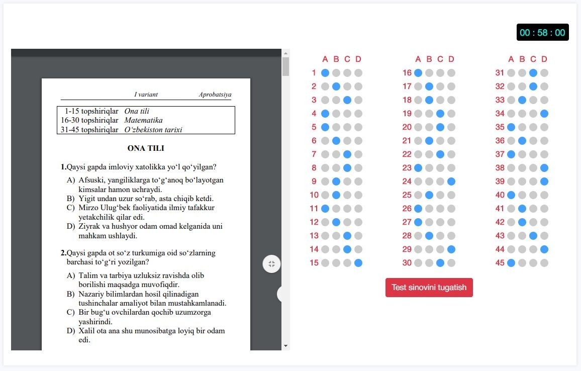 E test uz. DTM testlar. Test. Ona tili DTM. DTM Test 2022.