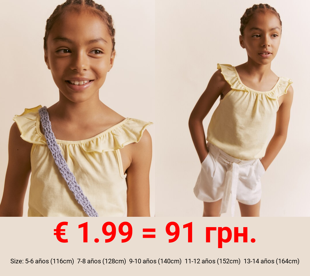 Camiseta tirantes volante