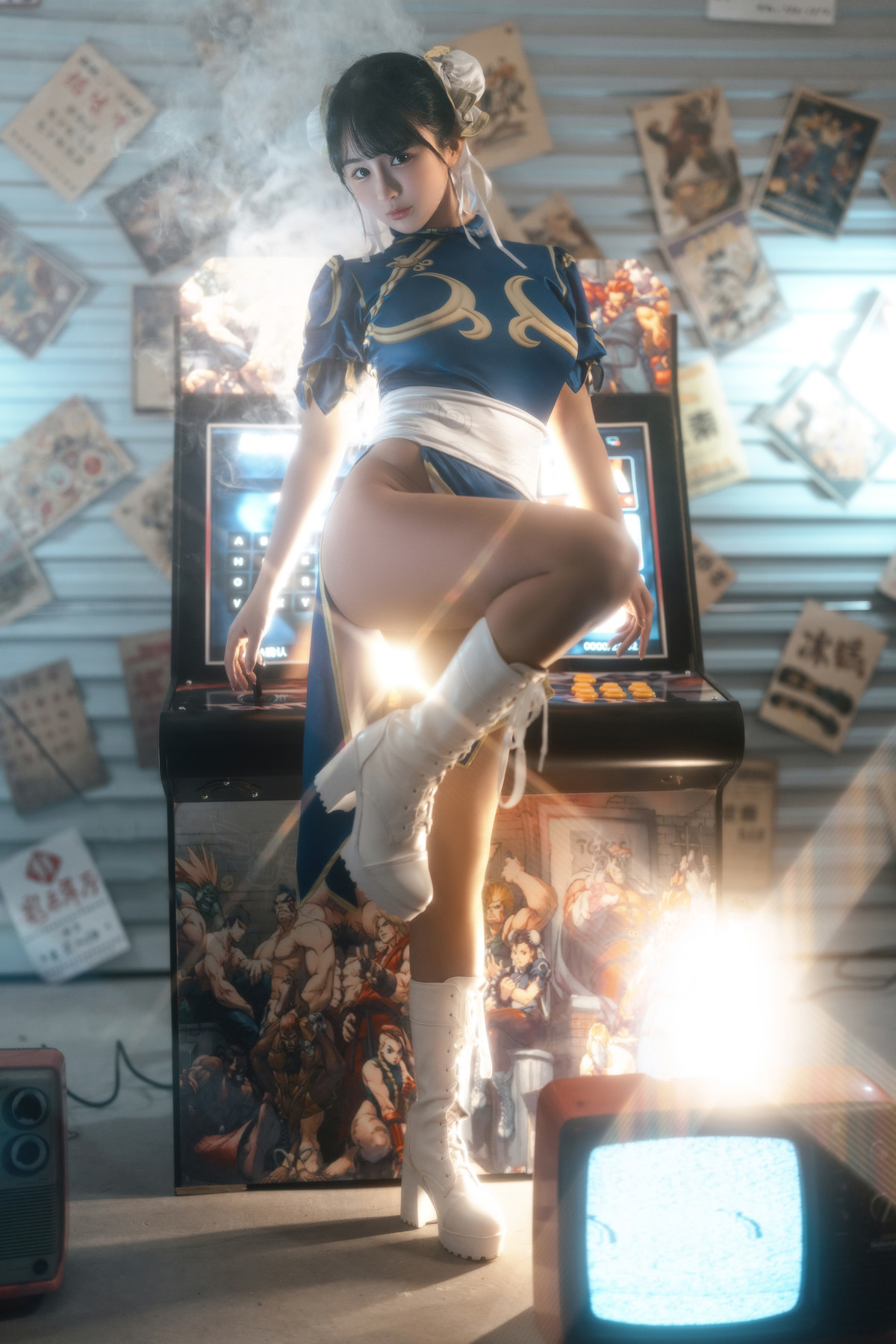 Cosplay 桜井宁宁 电玩春丽 Set.01 7