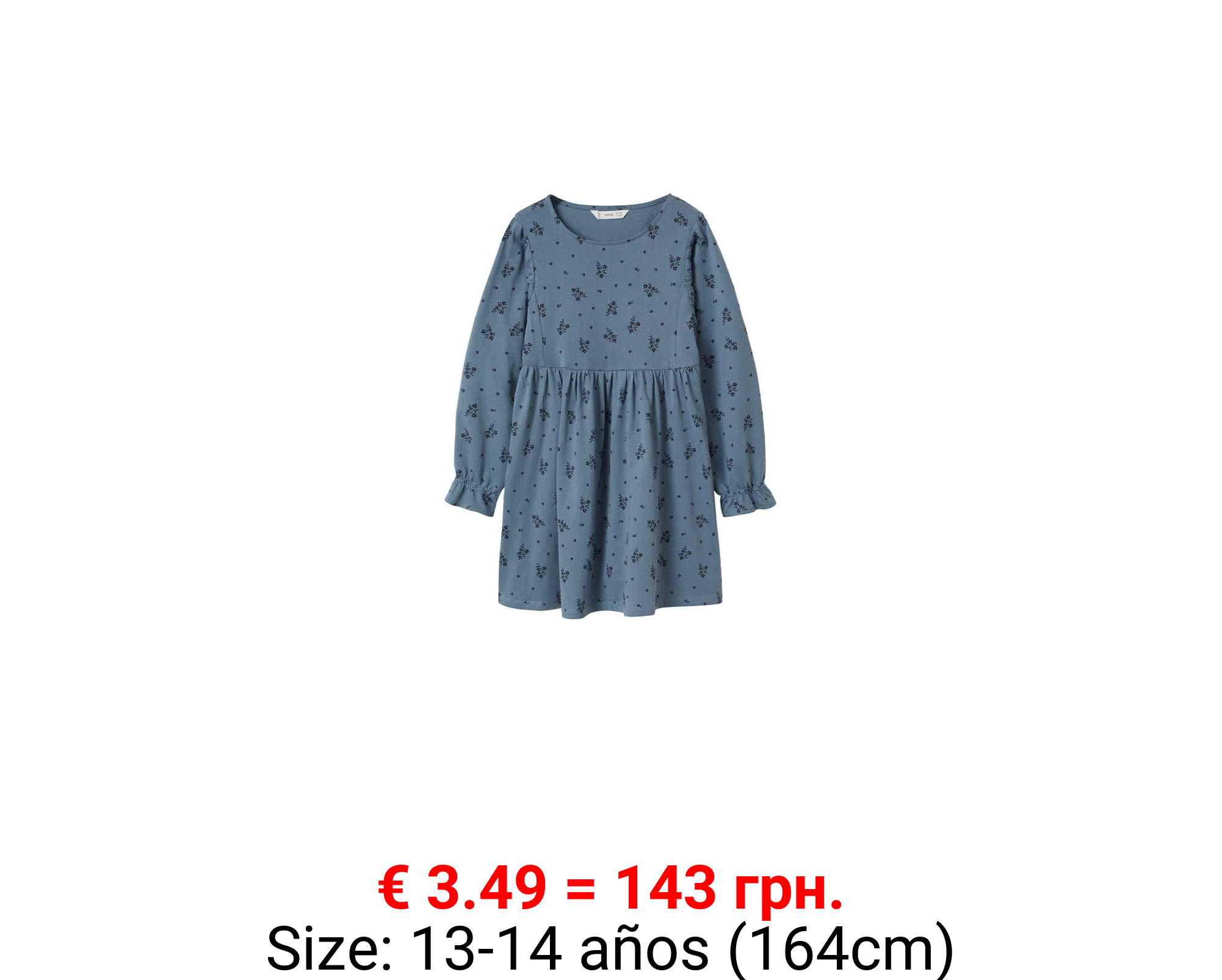 Vestido estampado floral