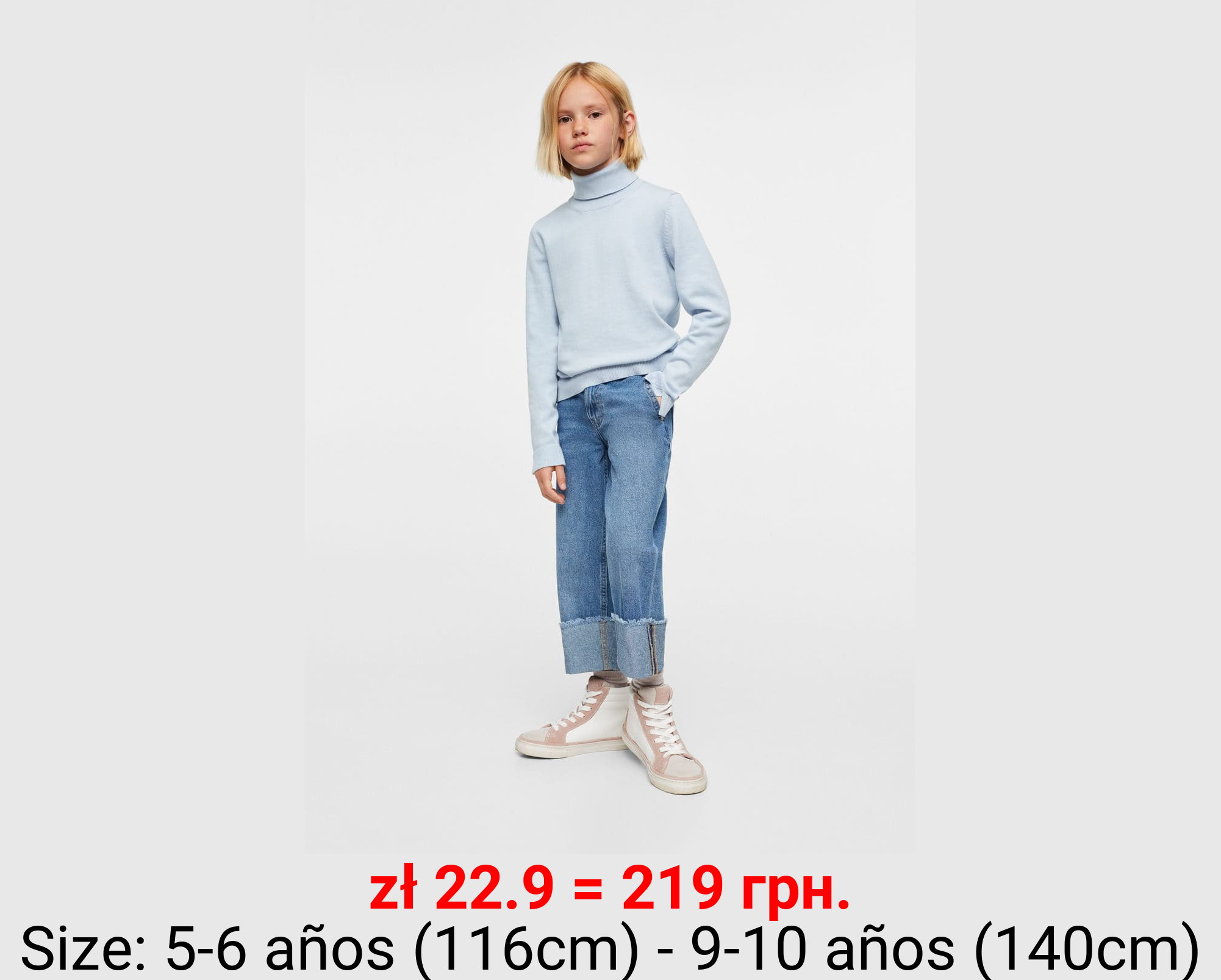 Jersey cuello vuelto