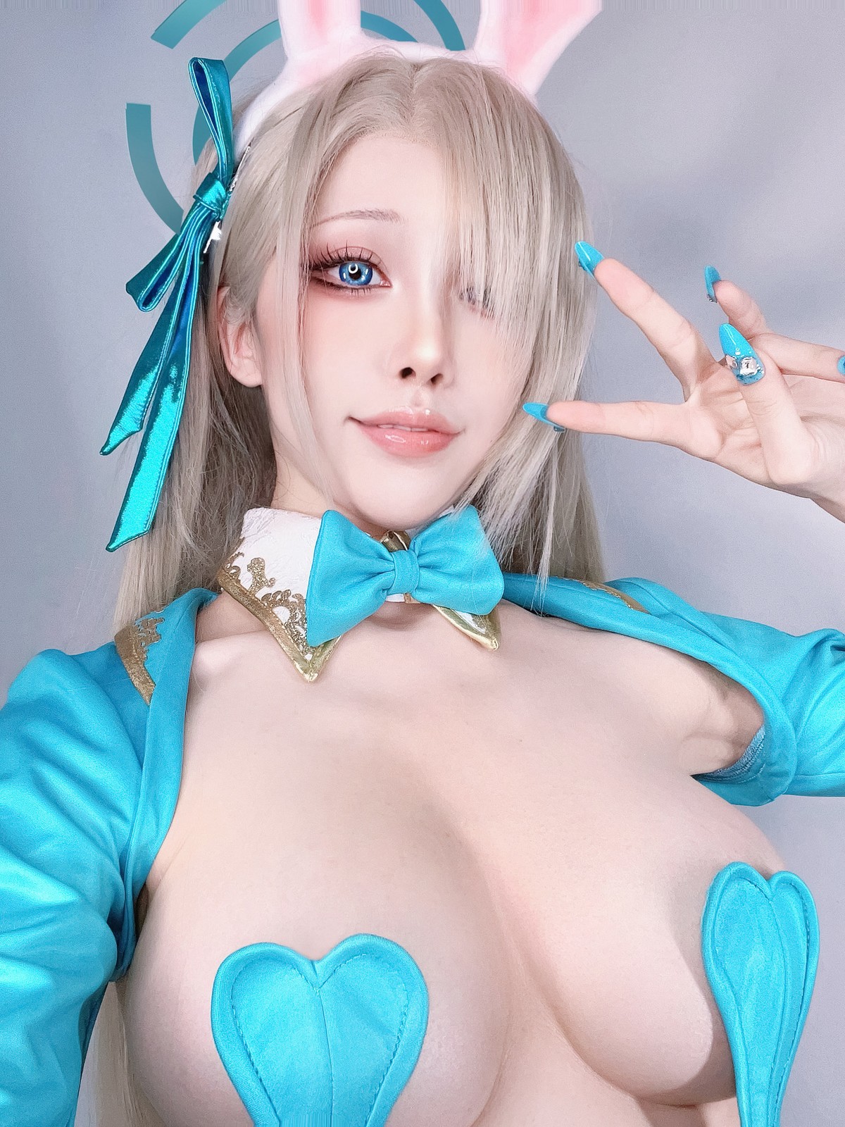 Cosplay 水淼Aqua アスナちゃん✨🐰 14