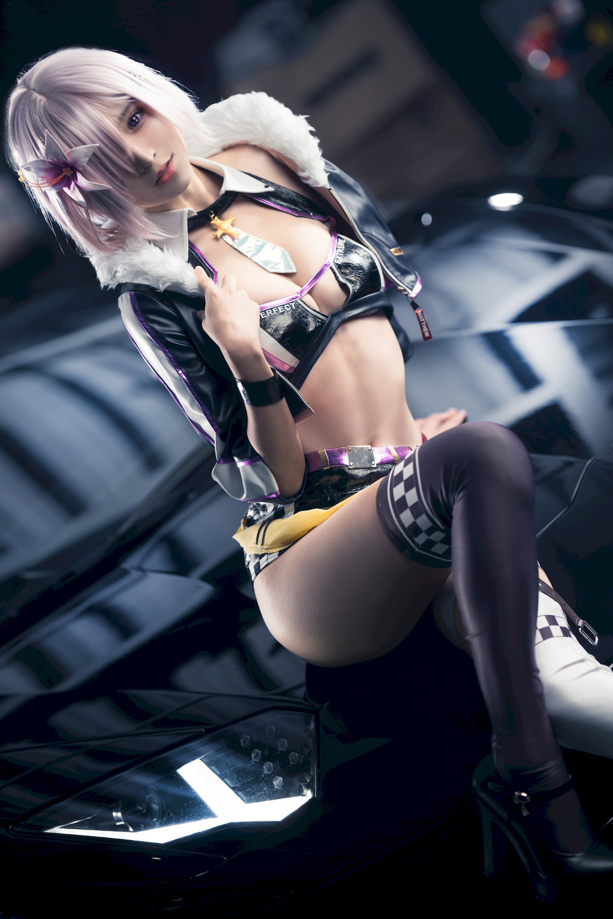 奶文文 & 愛先生PhD Cosplay アルトリア・ペンドラゴン & マシュ・キリエライト 15