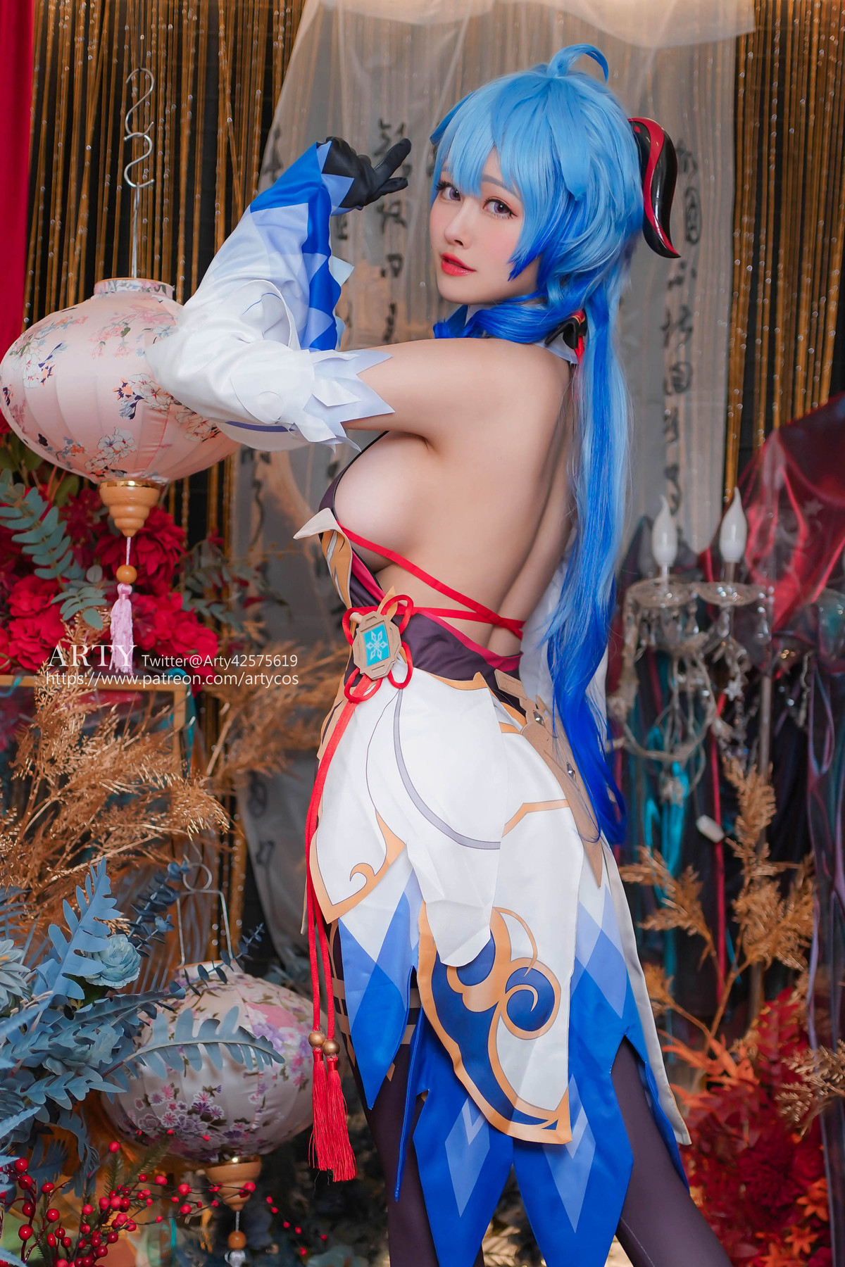 Arty亞緹 Cosplay 甘雨 Ganyu 3
