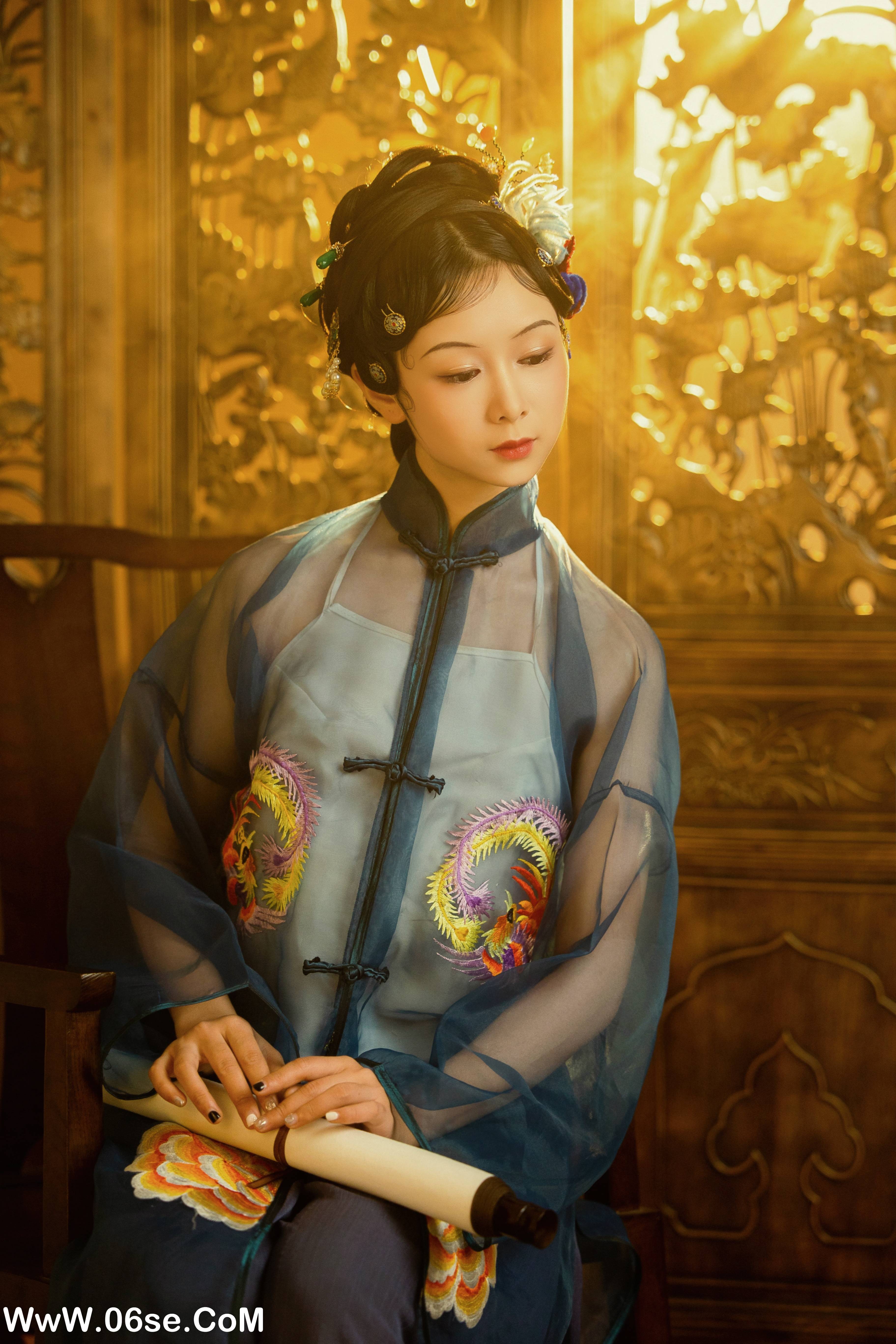 图片[3]-[YITUYU艺图语]2022.07.10 清宫戏曲 周周[27+1P／364MB]-六色网