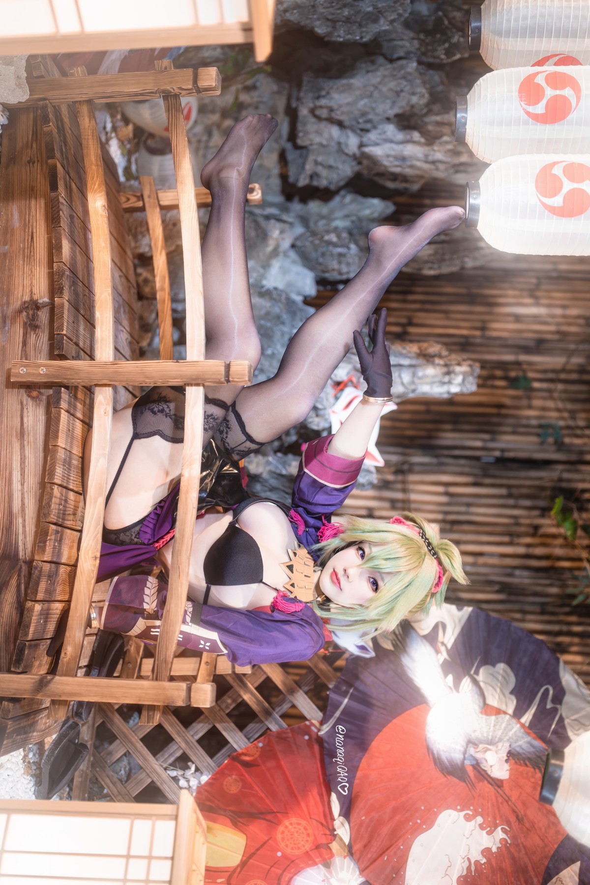 Cosplay 七七娜娜子 久岐忍同人 23