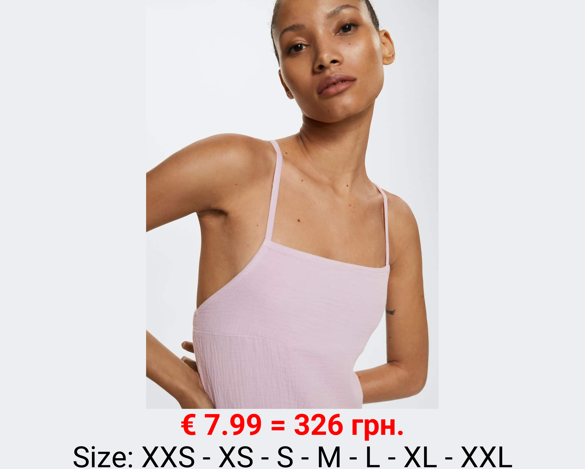 Vestido algodón bambula