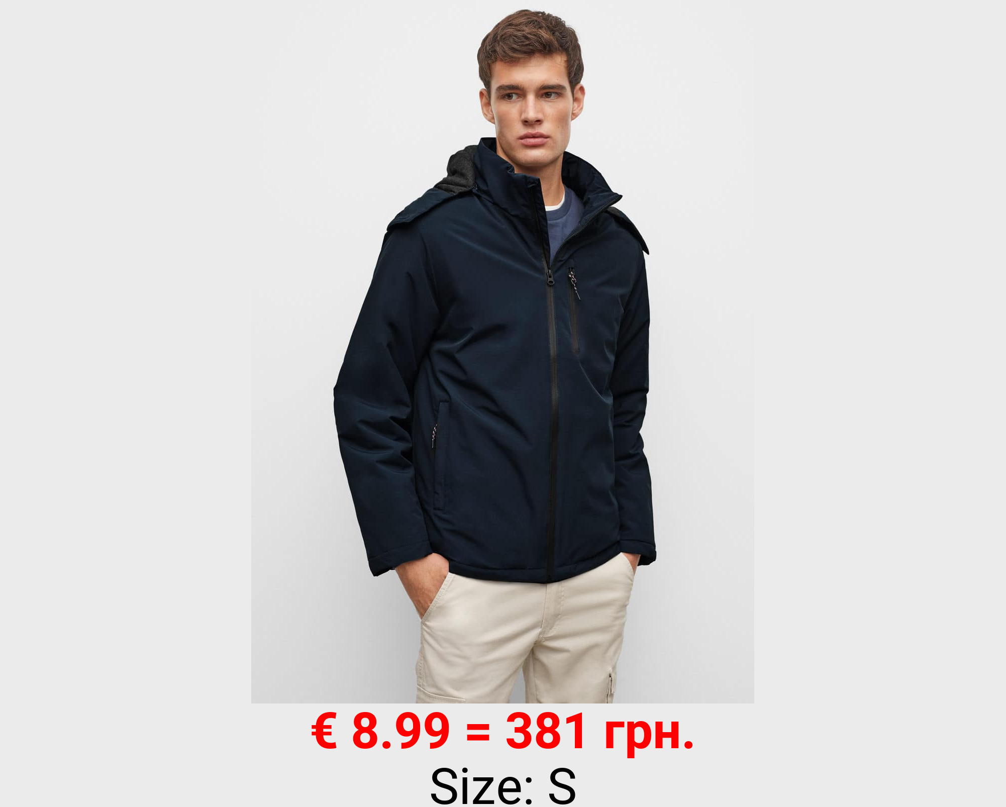 Anorak bolsillos cremallera