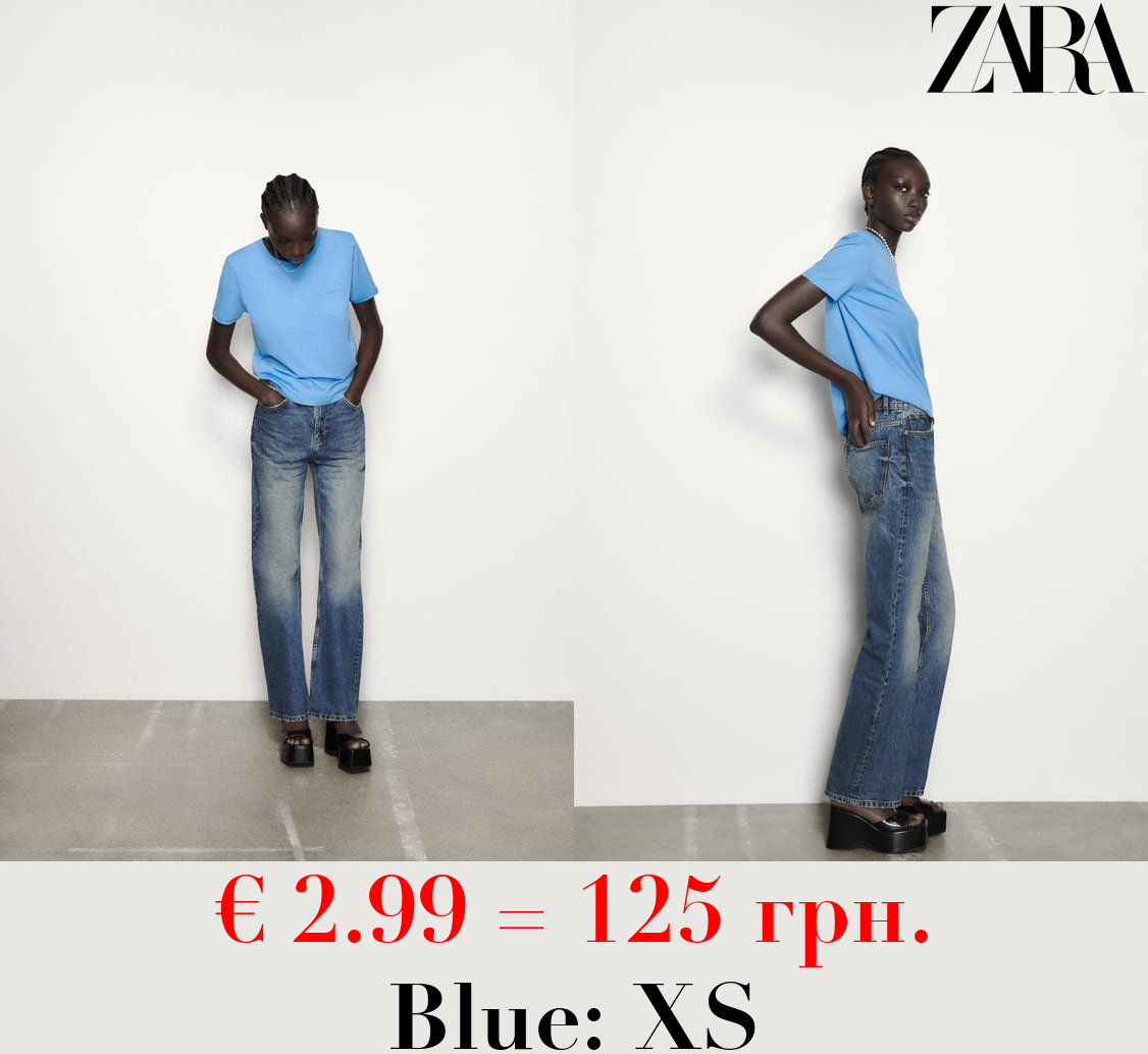 COTTON T-SHIRT WITH POCKET