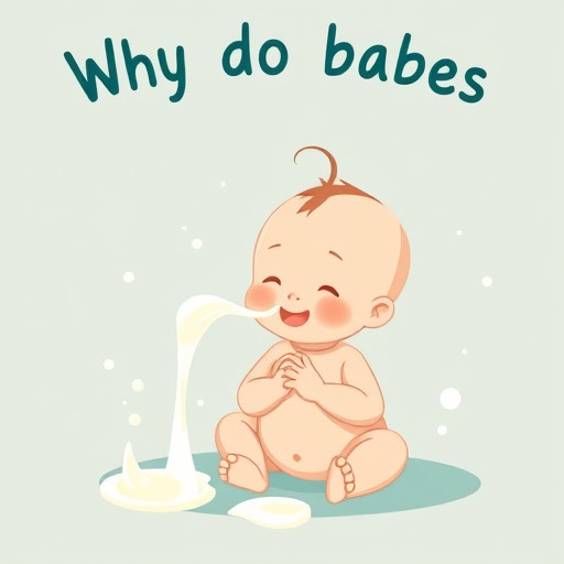 Почему младенцы срыгивают фонтаном: развеиваем мифы о кормлении грудным молоком