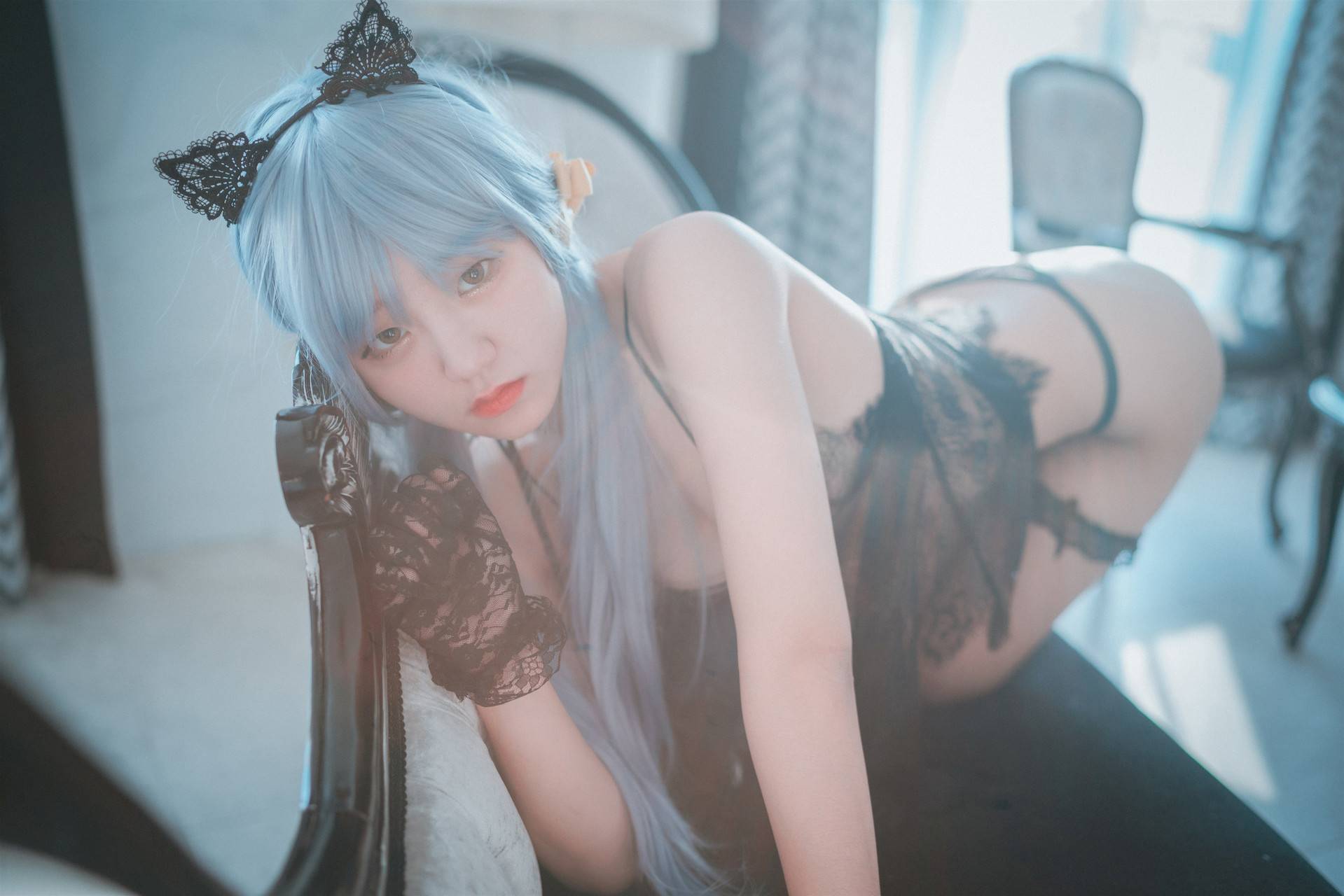 Jeong Jenny 정제니, [DJAWA] Schwarz und Wei Katzenmädchen 18