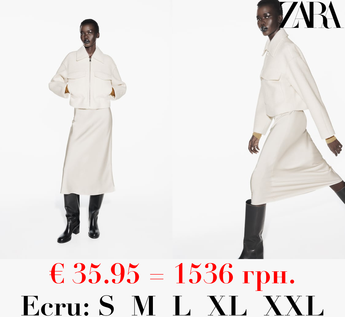 BOUCLÉ CROPPED JACKET