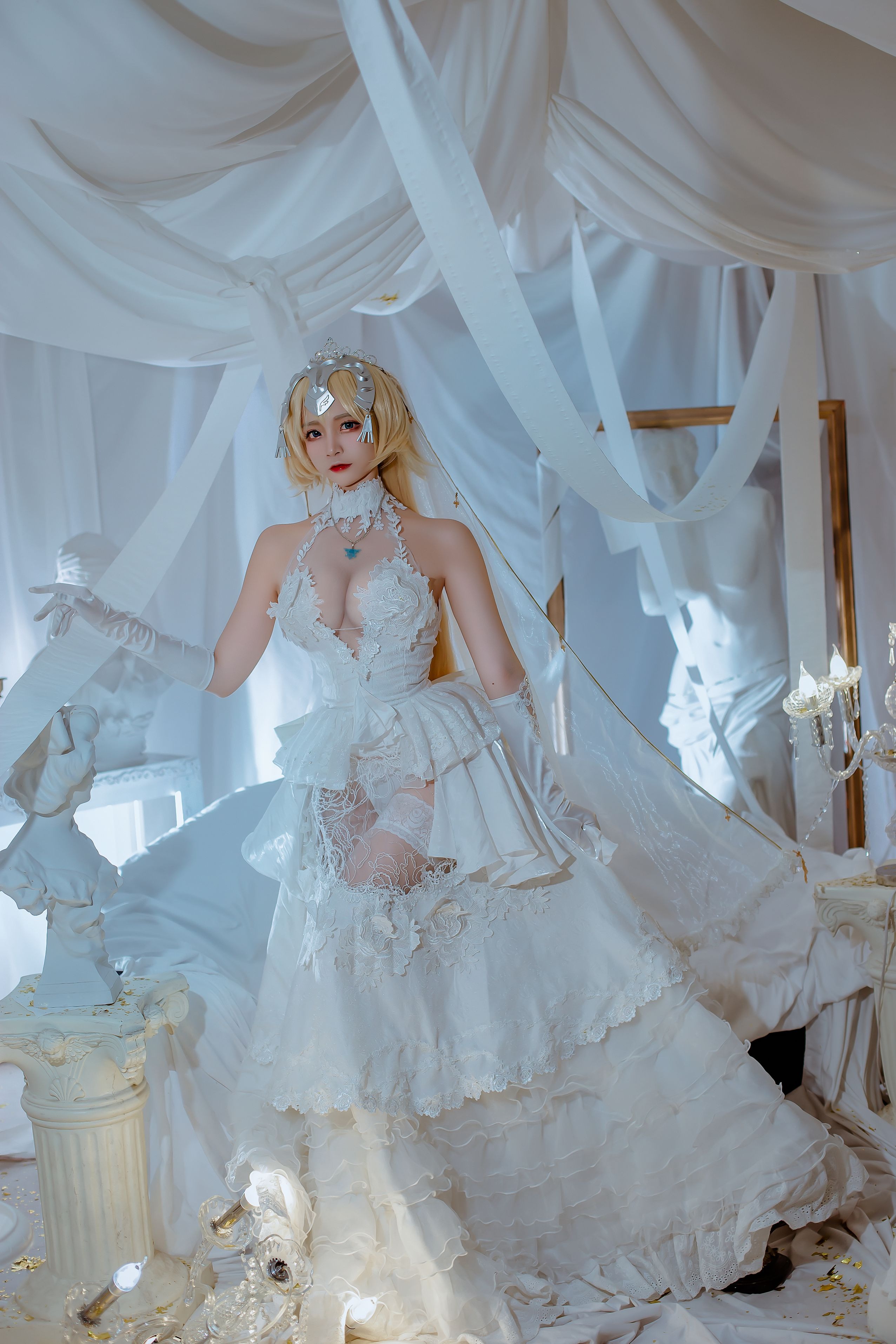 二佐Nisa - fate贞德花嫁[12P-200MB] 4