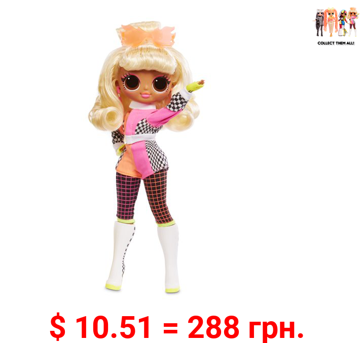 L.O.L. Surprise! O.M.G. Lights Speedster Fashion Doll with 15 Surprises