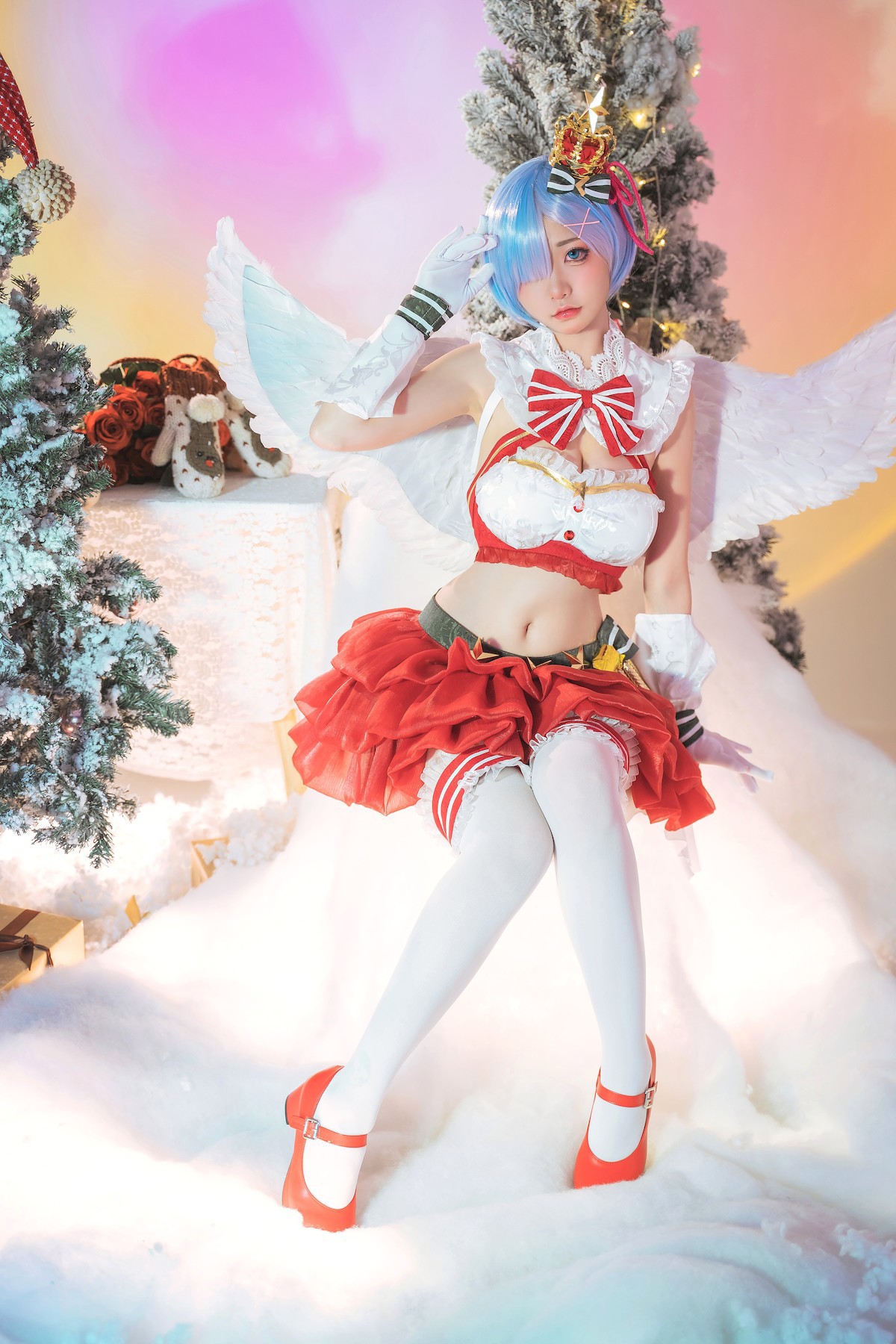 爆机少女喵小吉 Cosplay Re：从零开始的圣诞节 6