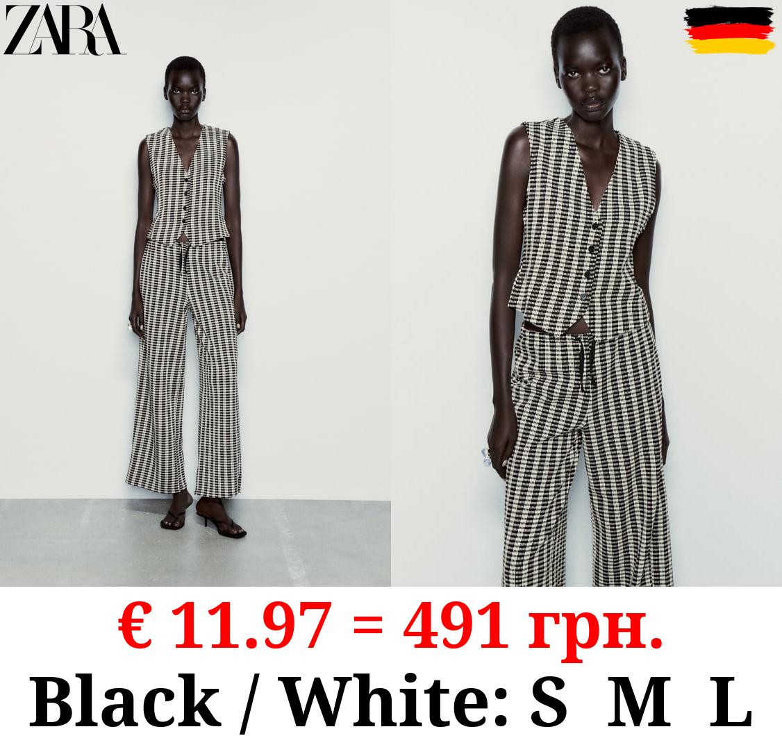 TEXTURED JACQUARD WAISTCOAT