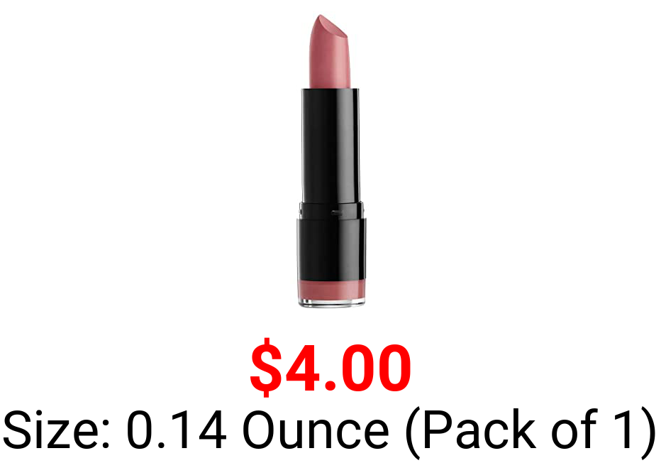 NYX PROFESSIONAL MAKEUP Extra Creamy Round Lipstick - Minimalism (Deep Tone Mauve-Pink)