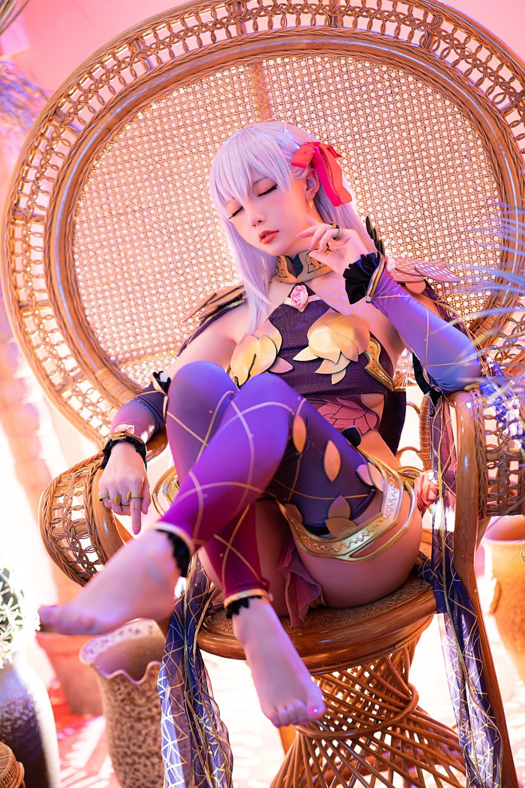 Cosplay 星之迟迟Hoshilily 秘密花园-伽摩 12