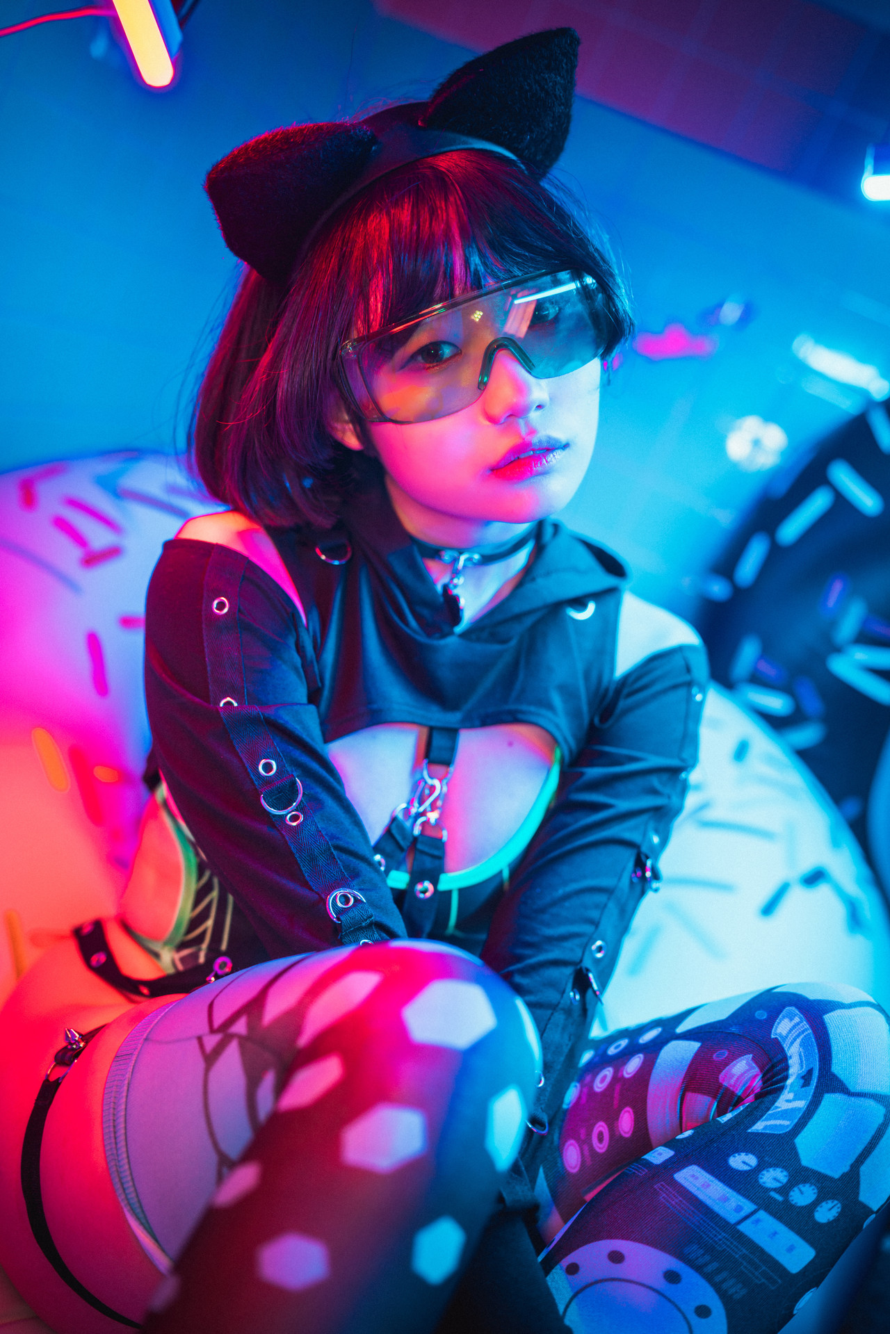 Mimmi 밈미, [DJAWA] Cyberpunk Girl 17