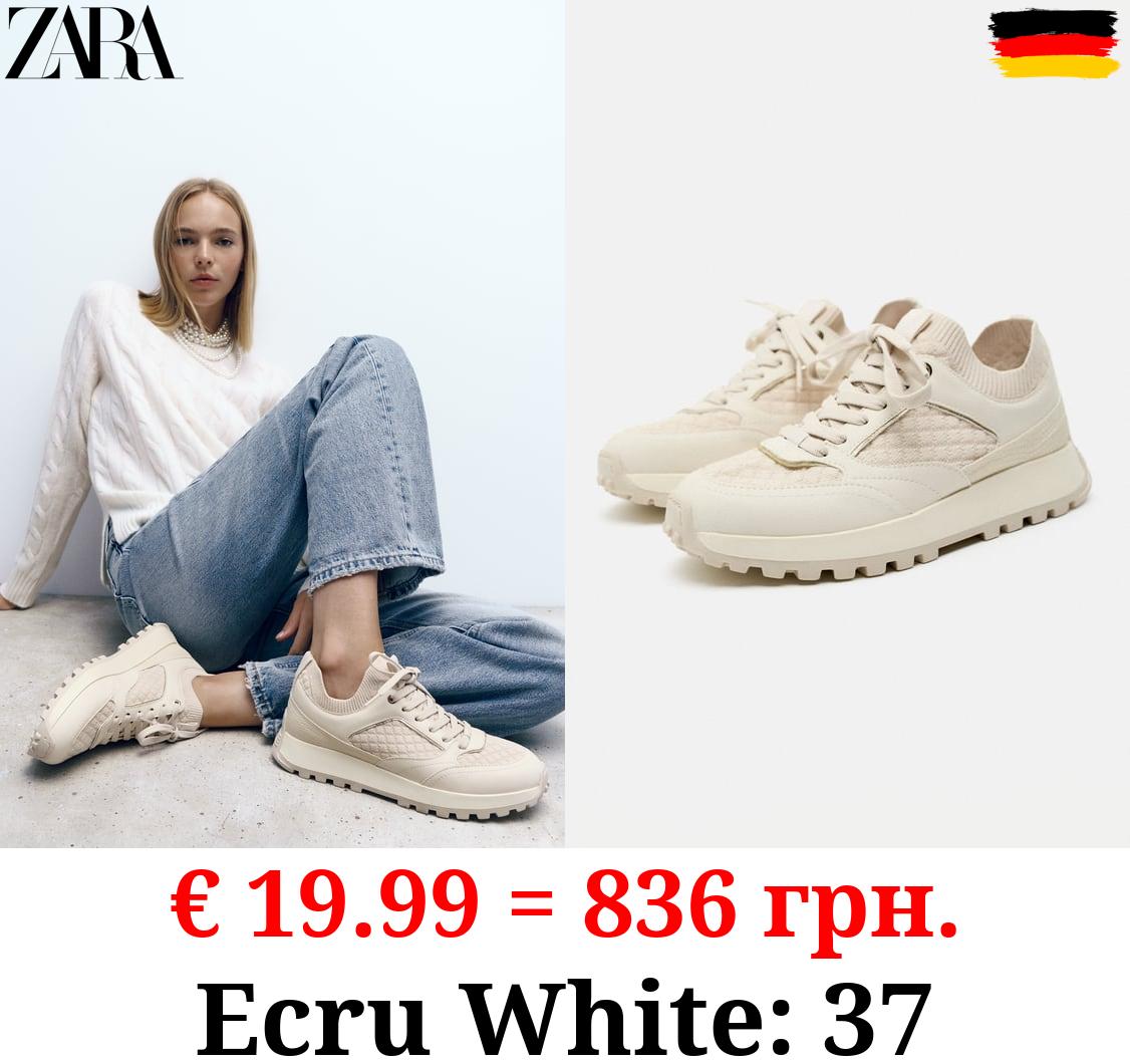 FABRIC RUNNING TRAINERS