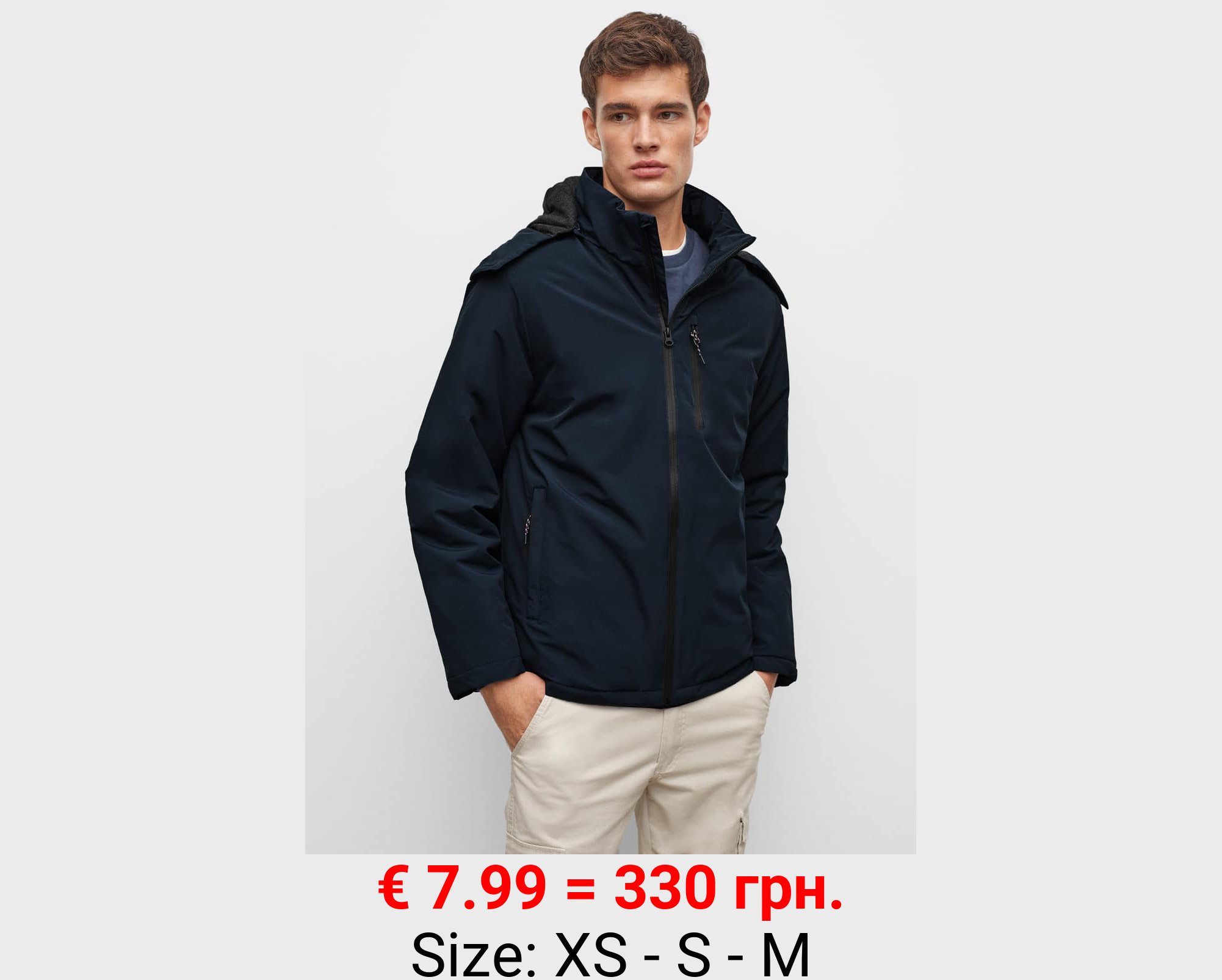 Anorak bolsillos cremallera